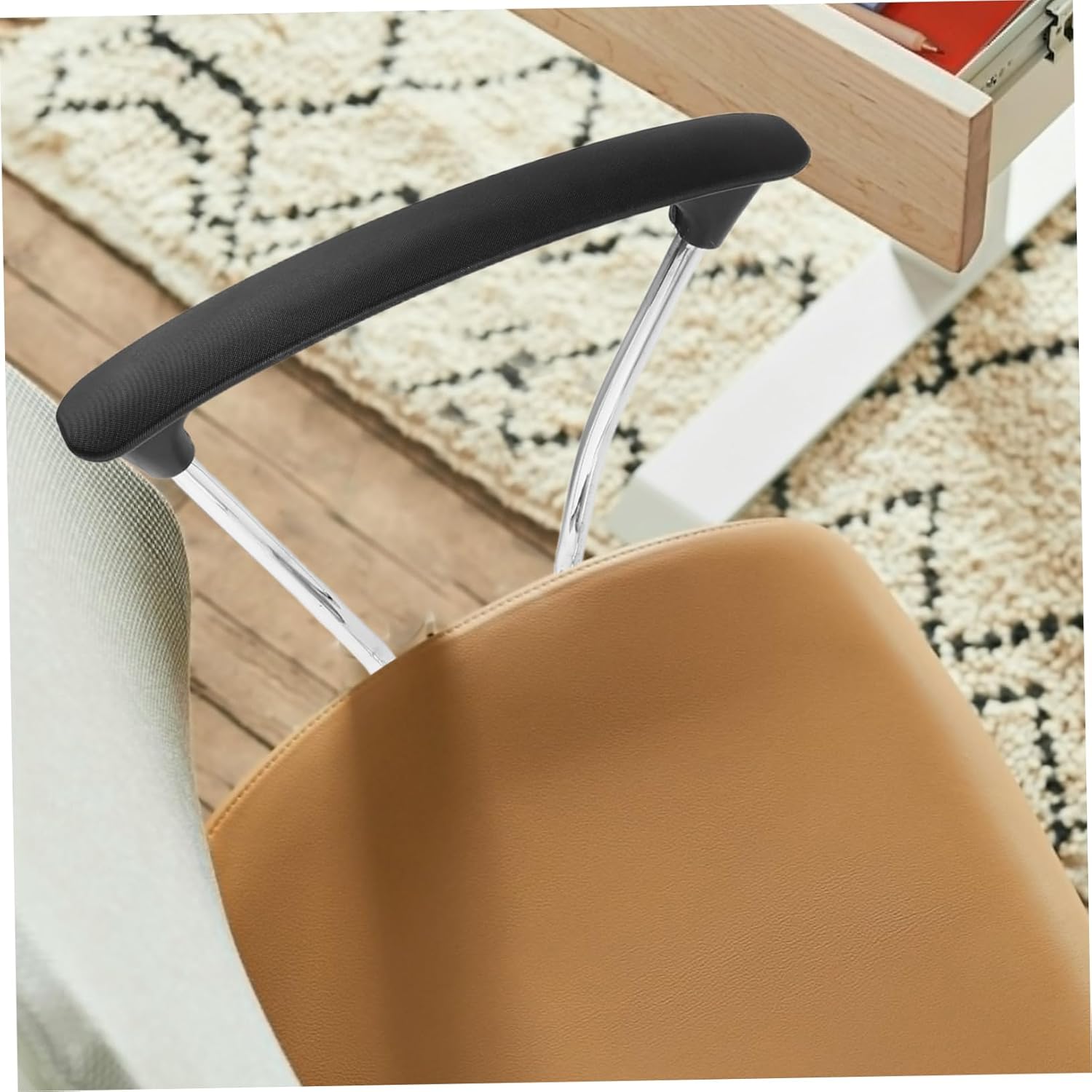 2pcs Armrest Repair Parts Office Chair Armrest Replacement Gaming Chair Bracket Set Ergonomic Support