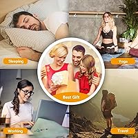 Vista 5 de Easysleep - Máquina de sonido con 25 sonidos relajantes y luces nocturnas, con función de memoria, 32 niveles de volumen y 5 temporizadores