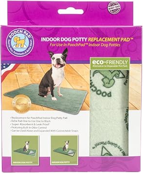 PoochPads Dog Bed, Light Green, 30 x 21