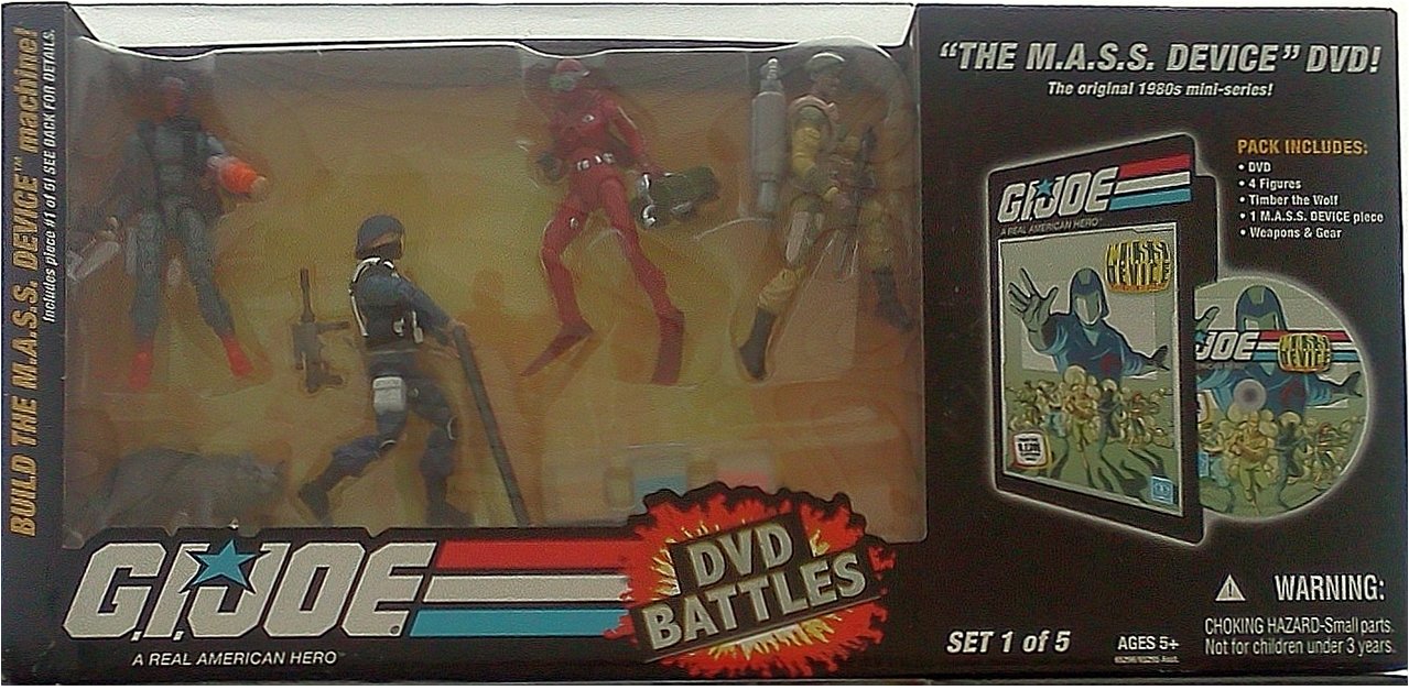 Hasbro GI Joe 3 3/4 Inch Scale Entertainment Battle Pack - Mass Device