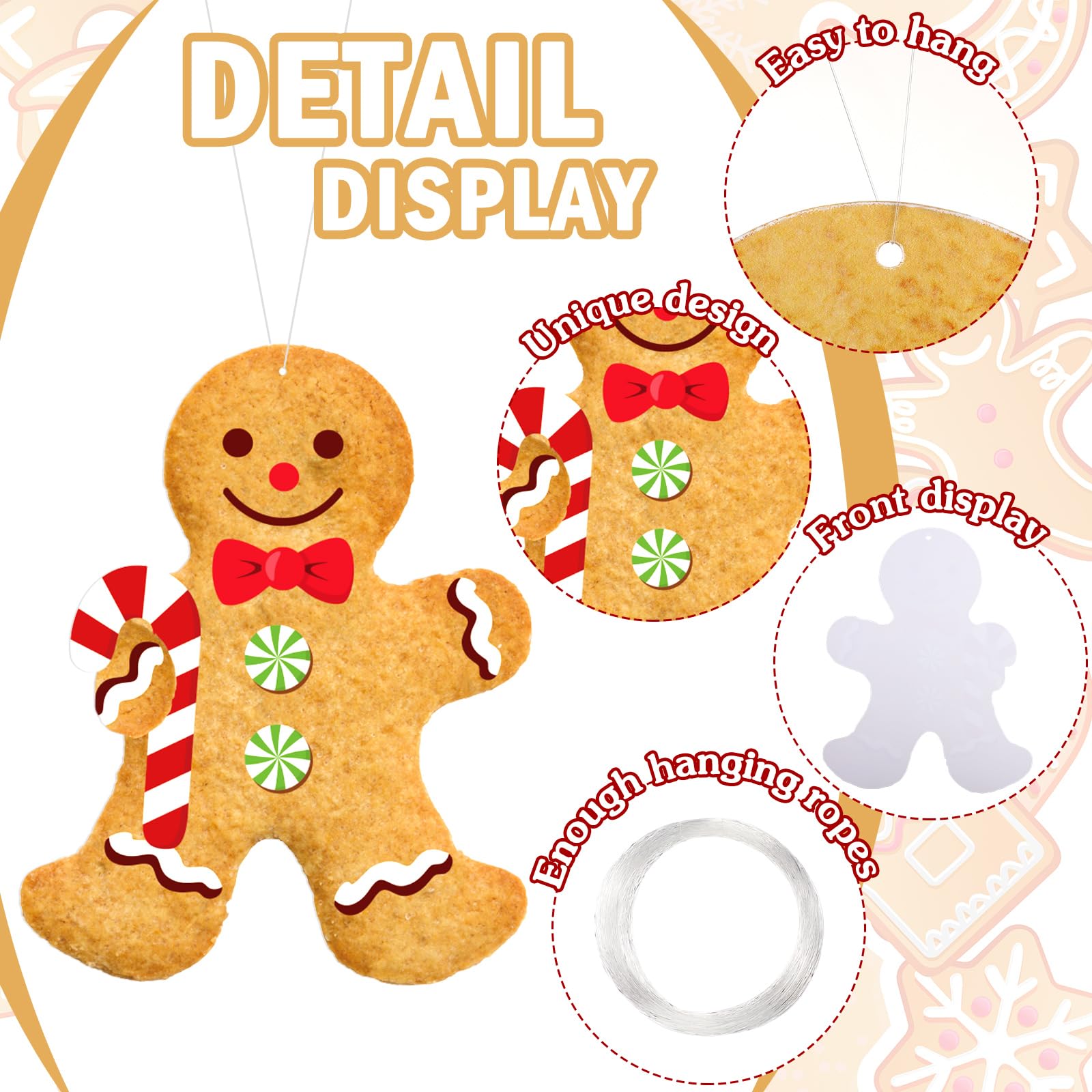 Snapklik.com : Barydat 12 Pcs Large Outdoor Christmas Ornaments ...