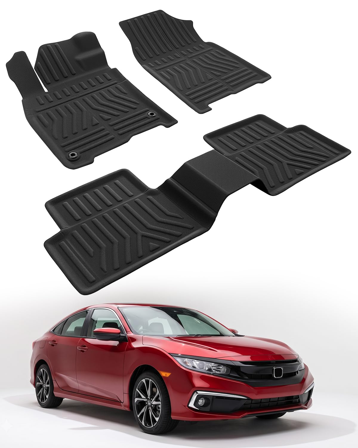 MATiPro Car Floor Mats for Honda Civic