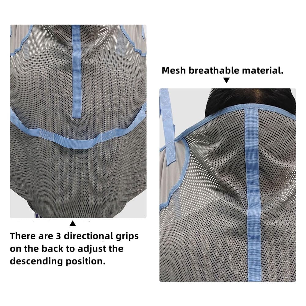 Arnés Elevación Paciente Cuerpo Completo, Grúa de Paciente, Eslinga De Elevación,para Posicionamiento Y Elevación De La Cama,Enfermería, Fácil de Usar Medium