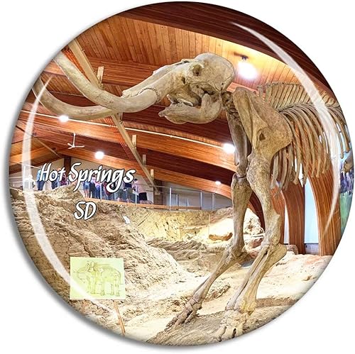 Miniatura 1 de Imán para nevera con diseño de Mammoth South Dakota de Estados Unidos