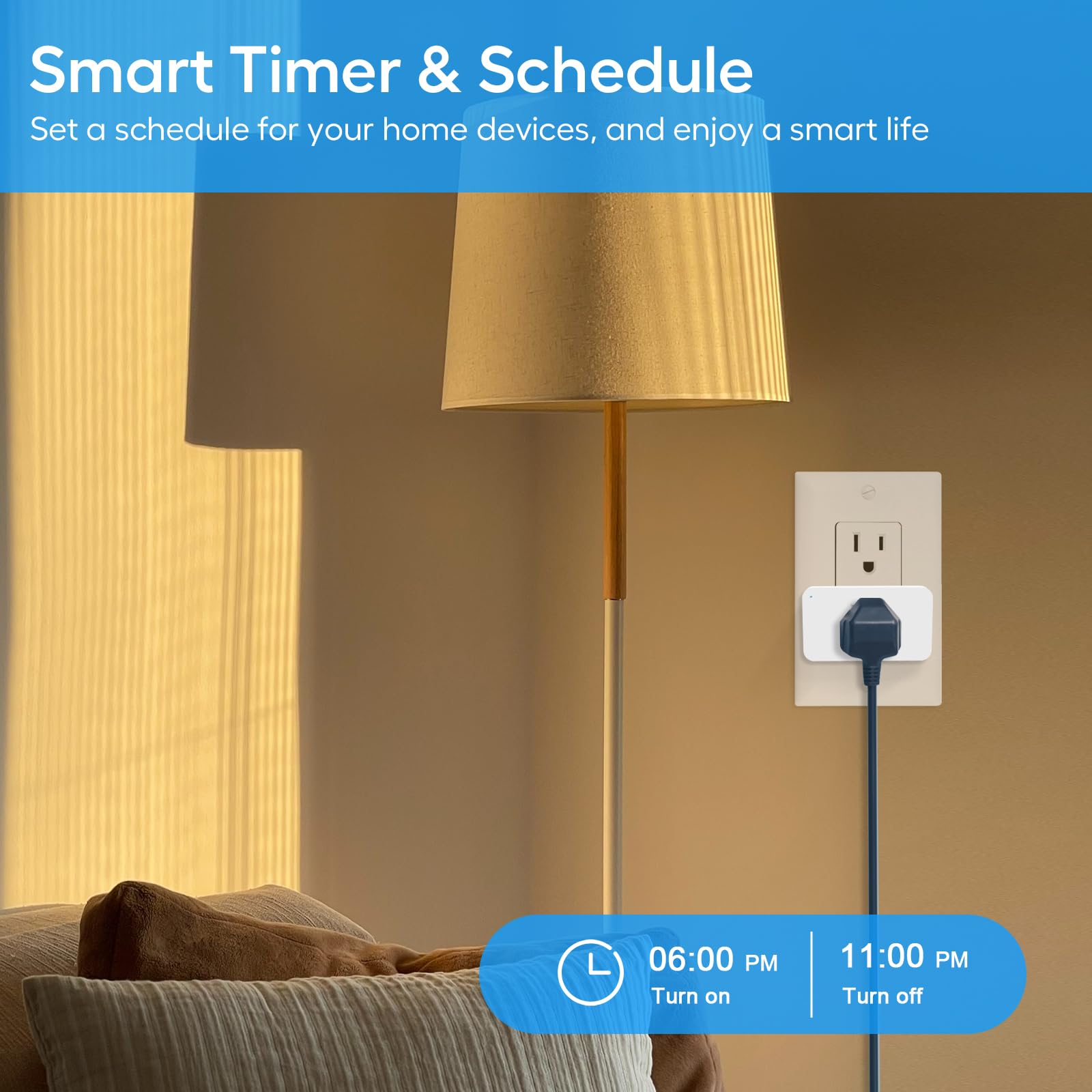 Z-Wave Dimmer Plug 800 Series Zwave Smart Plug Dimmable Outlet Built-in Repeater Range Extender Z-Wave Hub Required Compatible — view 7