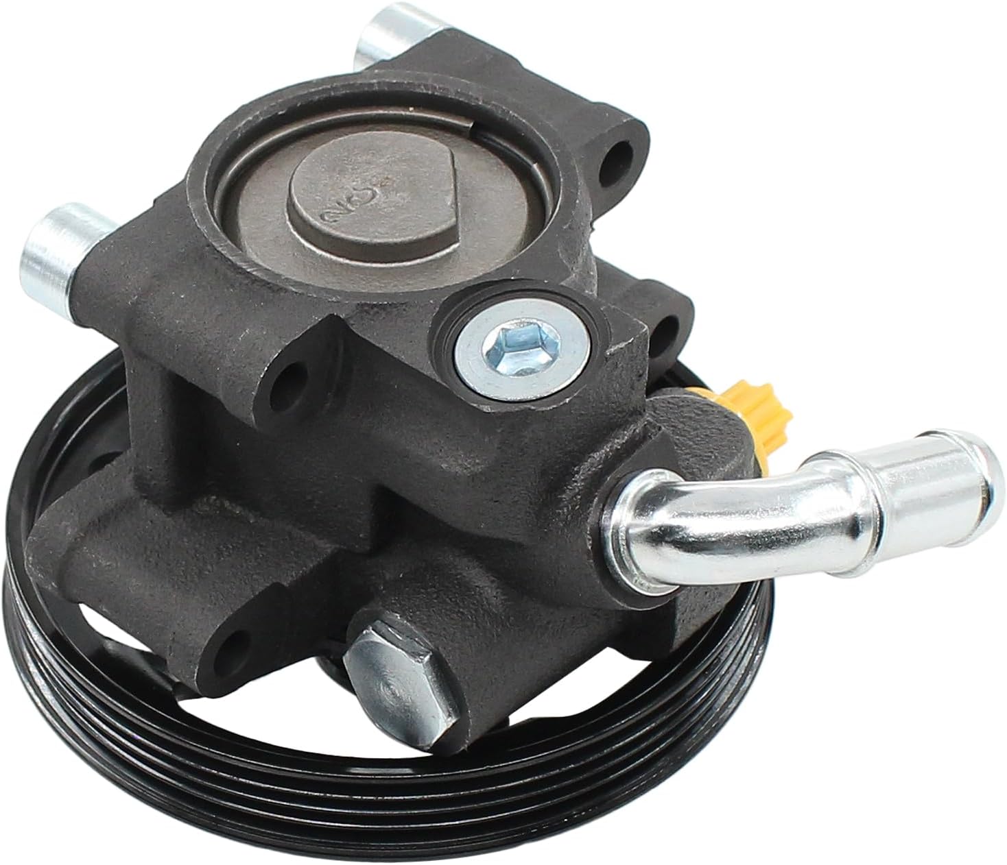 Power Steering Pump with Pulley Assembly for Ford Taurus Flex 3.5L for Lincoln MKT MKS 3.7L 2009-2012
