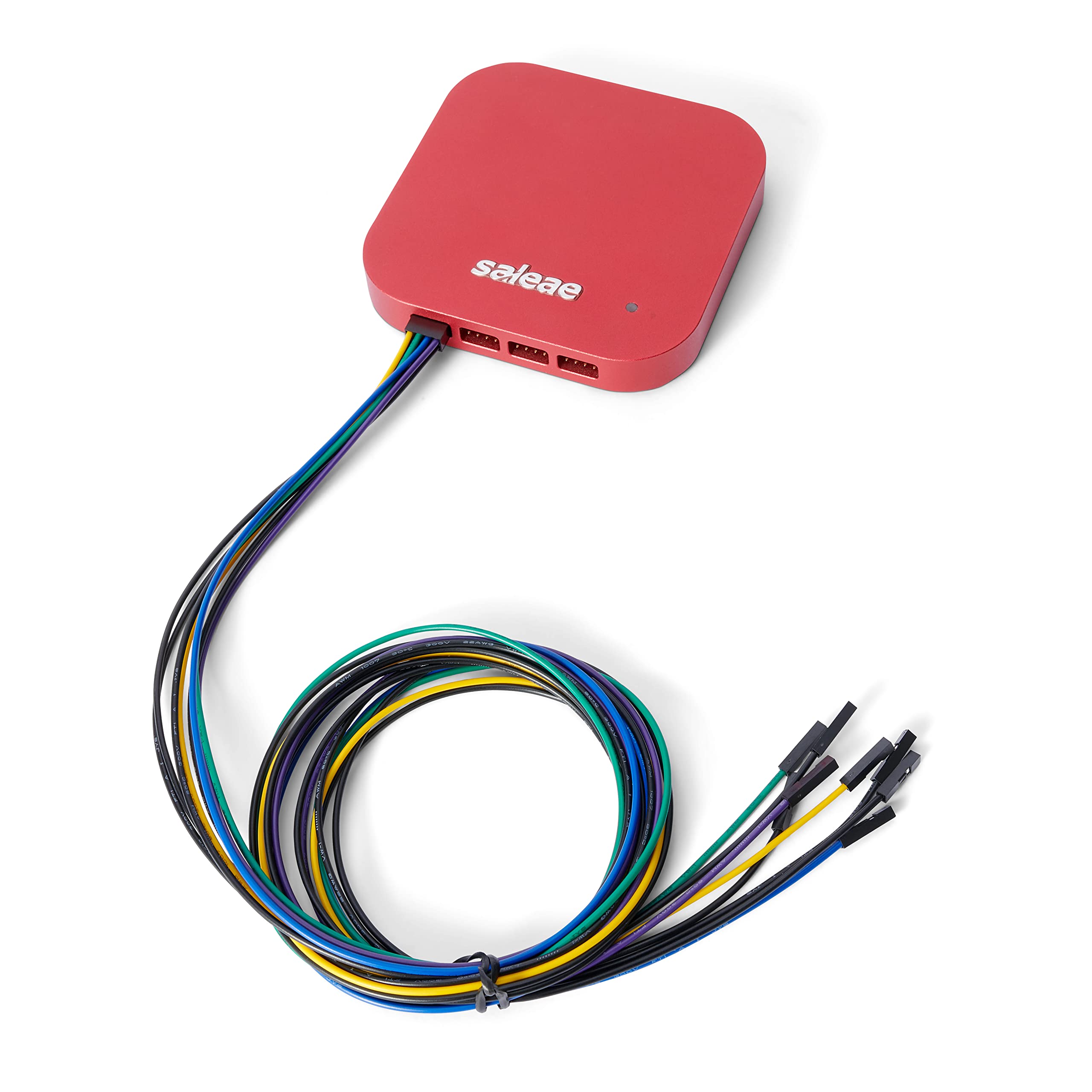 2x4 Wire Harness For PCBite Probes To Saleae Logic Analyzer - 8 Wire Cable With Color Coding