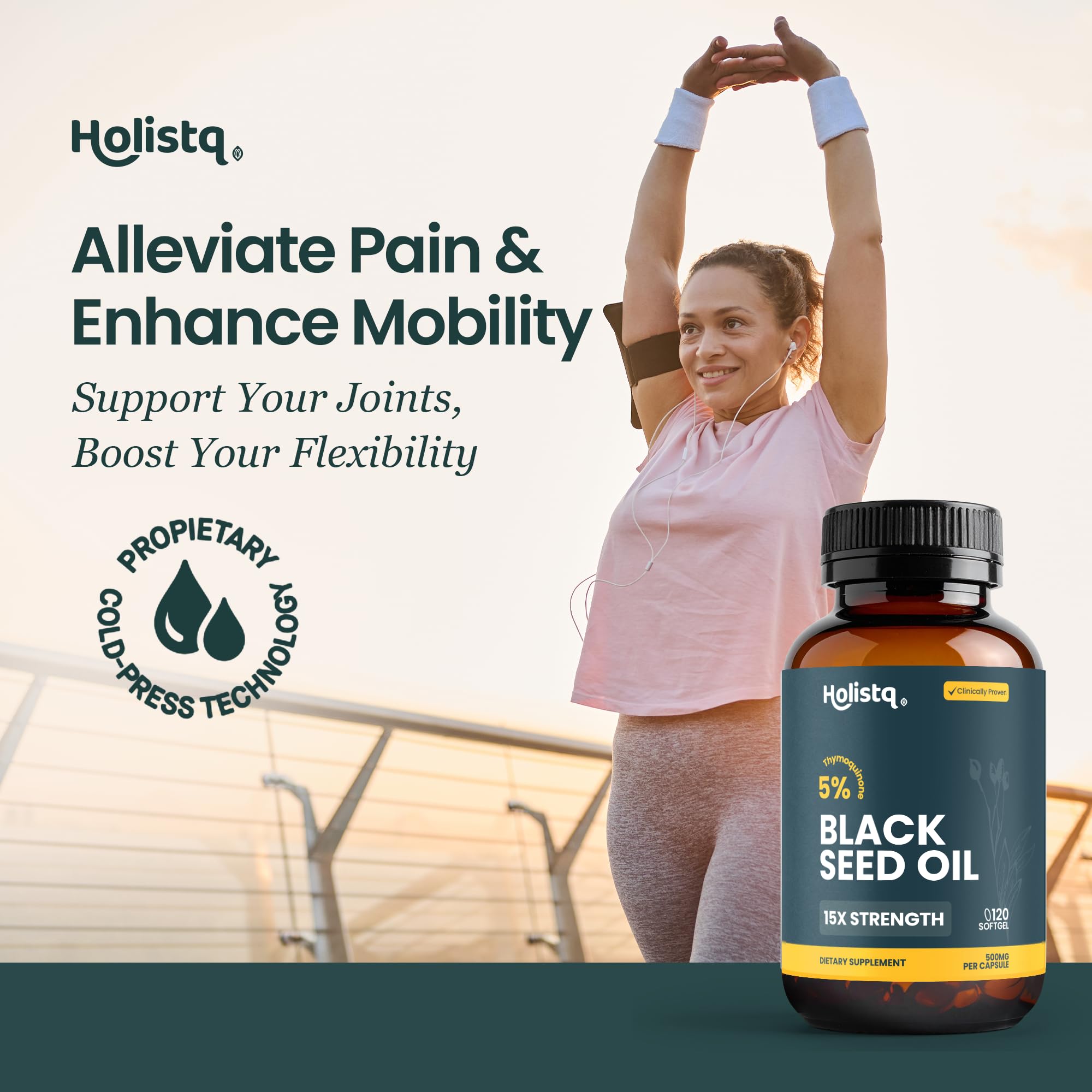 Black Seed Oil Capsules, Organic Cold Pressed, 5% Thymoquinone — Amazon image 7