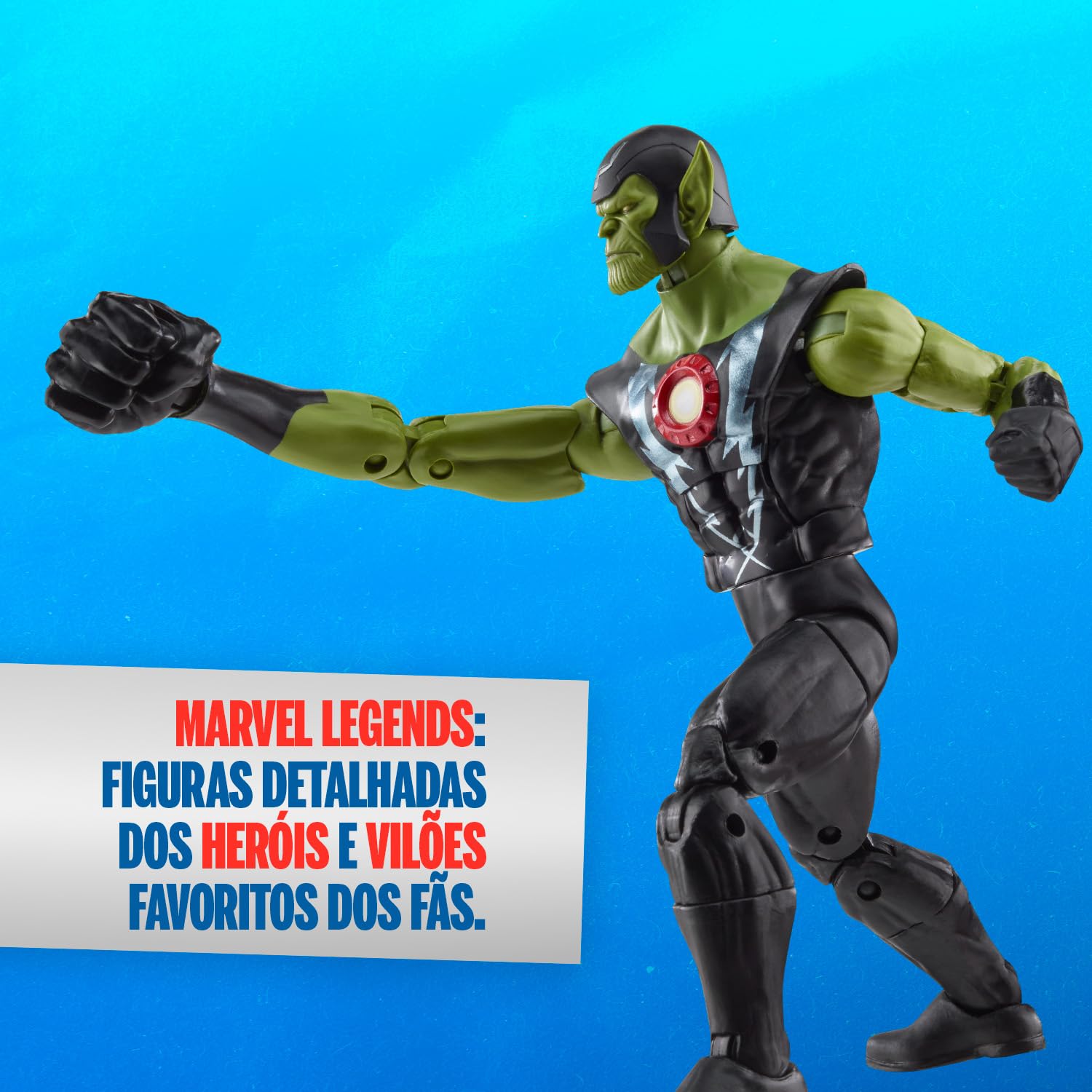 Marvel, Action Figure, Rainha Skrull e Super-Skrull, Vingadores 60
