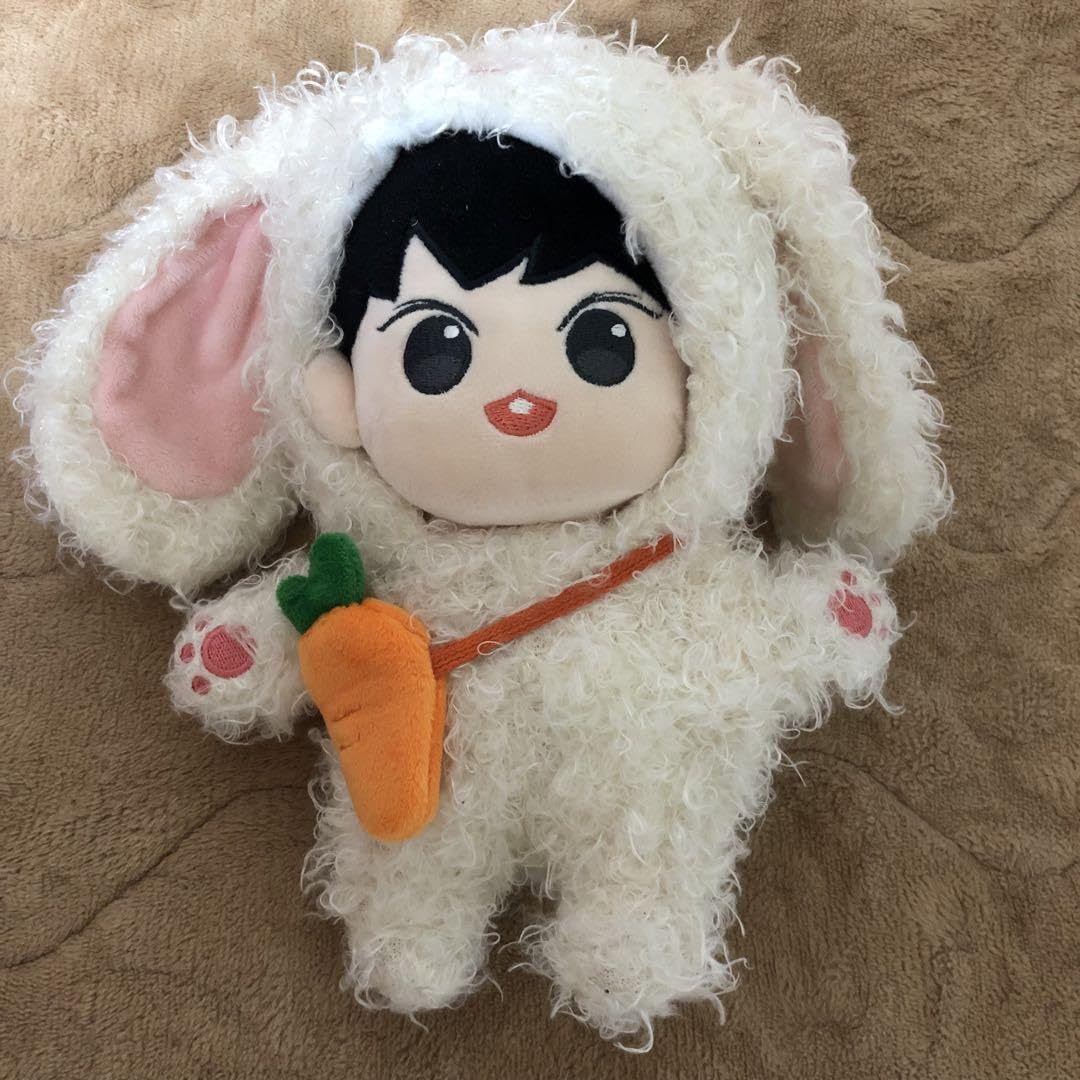 Amazon.co.jp: NCT ドヨン ぬいぐるみ ドール うさぎ : おもちゃ