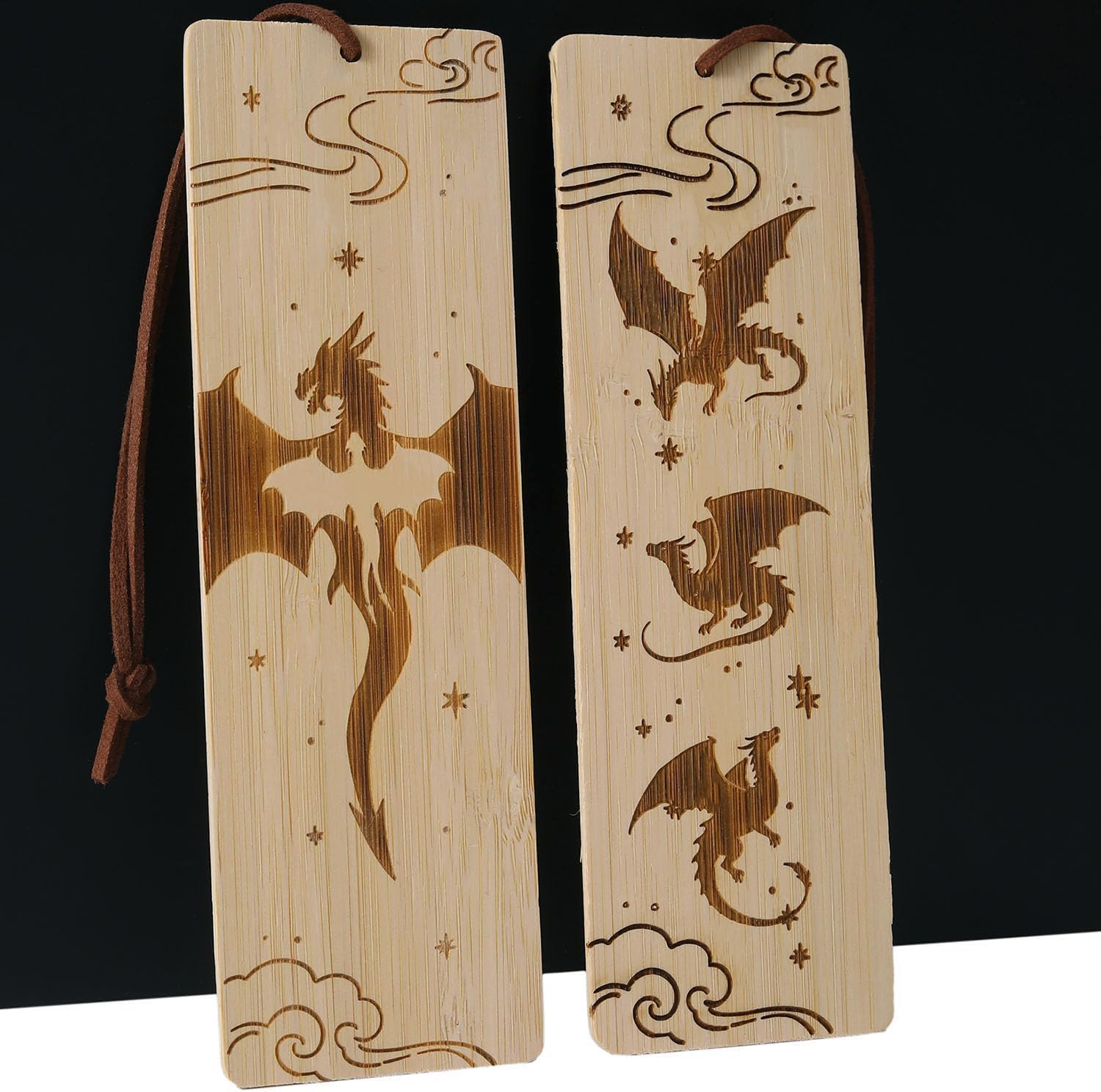 Anime Dragon Bookmark,Cool Bookmarks for Men, Dragon Stuff Gifts for Men Women (Flying Dragon)