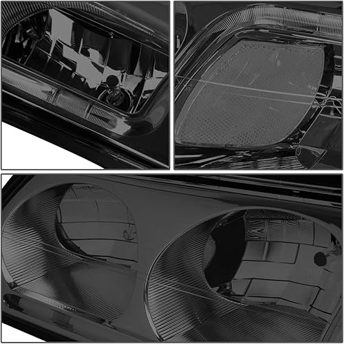 Miniatura 6 de Auto Dynasty Par de lámparas LED DRL de esquina transparente para faros delanteros compatibles con Chevy Impala 8 generación 00-05