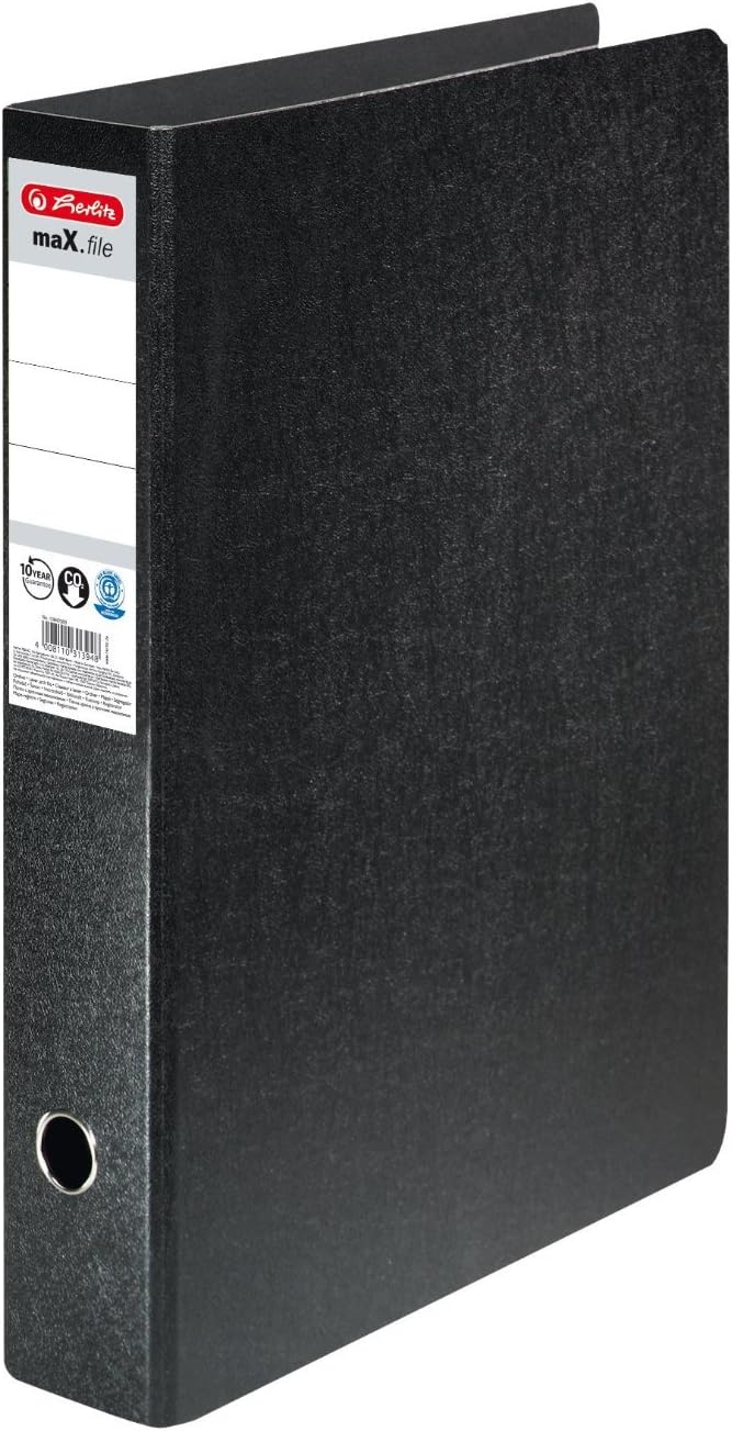 Herlitz max.File Fiberboard A3 Upright 7.5cm Lever Arch File