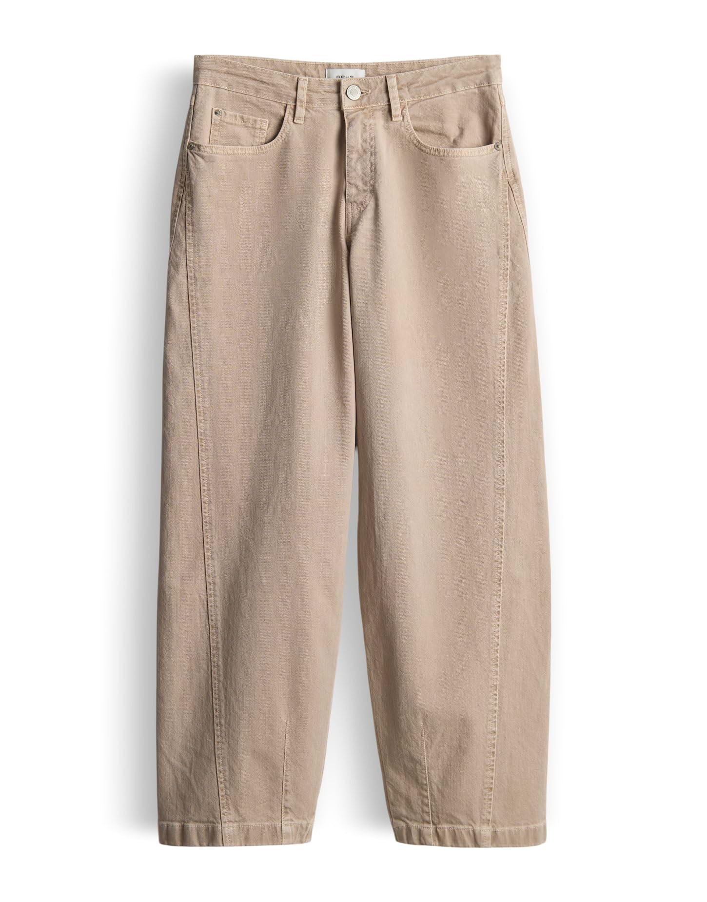 OPUS Damen Barrel | LOLAH Edgy Barrel Jeans aus BCI Cotton Mix Mid Rise