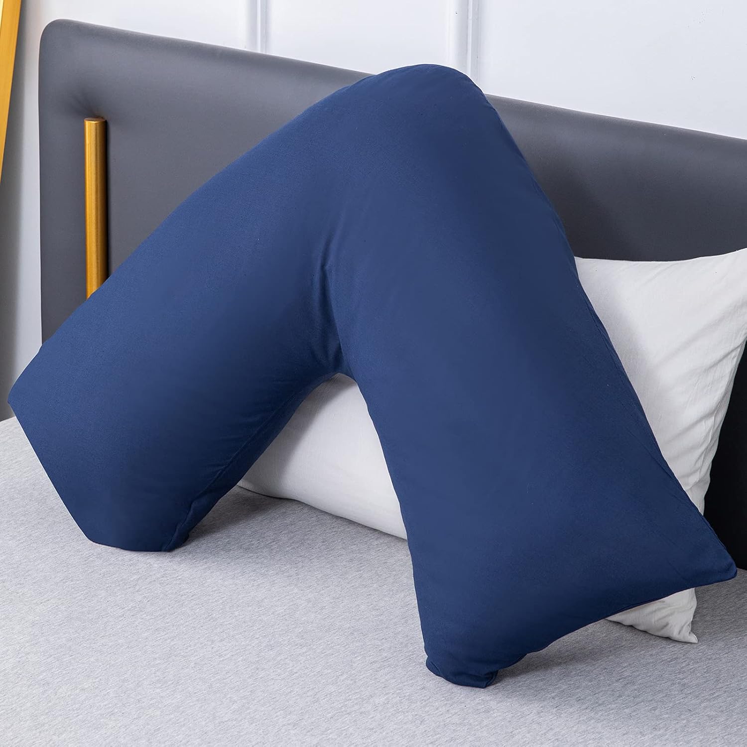 New V Shaped Luxury support pillow with FREE Pillow case12