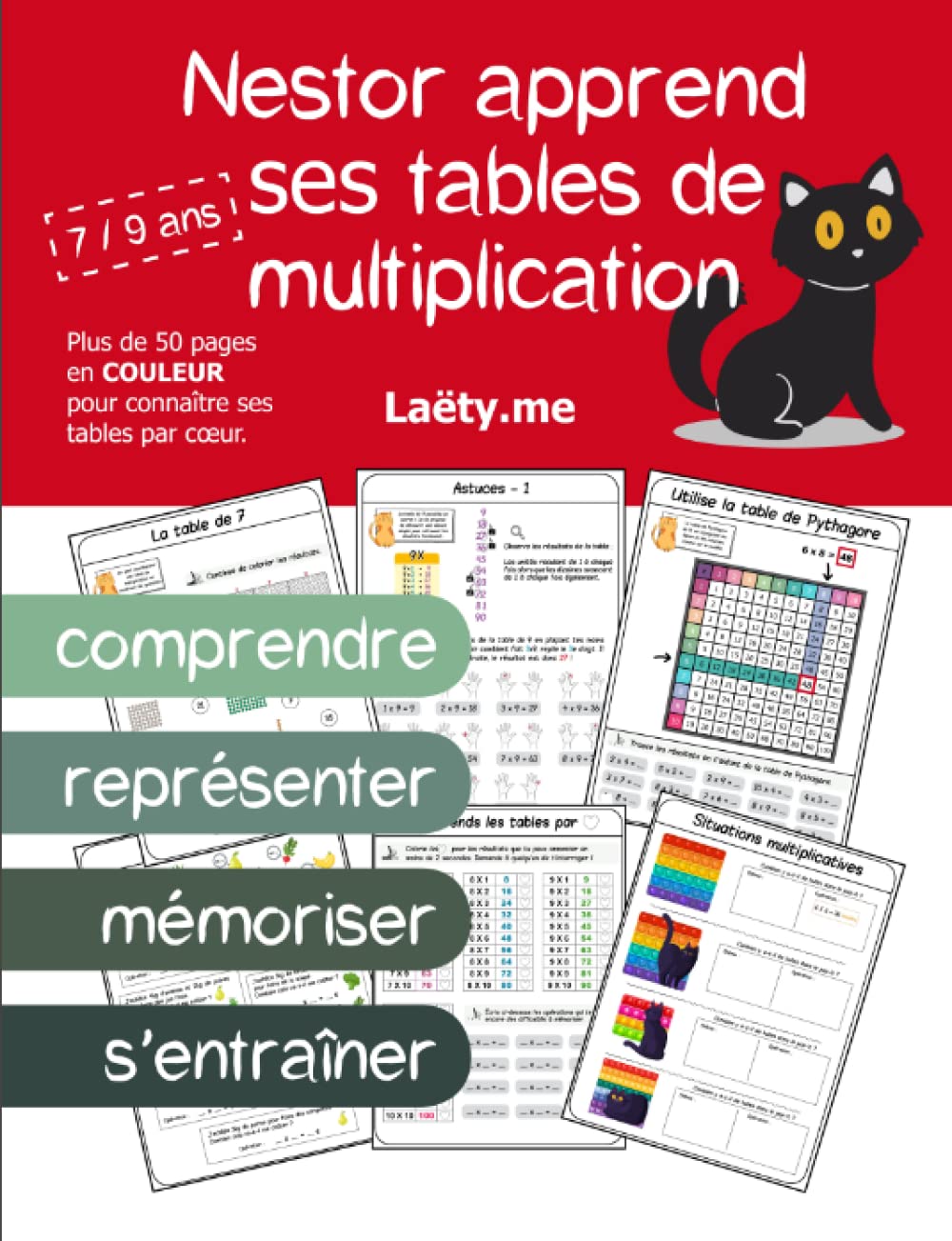 Nestor apprend ses tables de multiplication (Nestor s'entraîne)