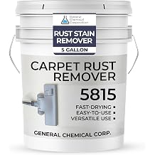 Rust Remover 5815 - Heavy Duty Rust & Stain Remover for Household Cleaning, Expertly Treats and Cares for Furniture, Kitchen Surfaces, and Fabrics -Easy to Use Spray Liquid - 5 Gallon