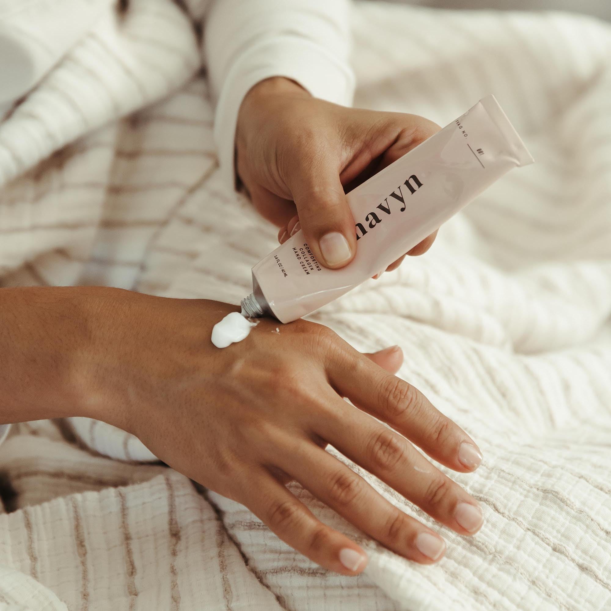 Amazon.com : Havyn Comforting Collagen Hand Cream 1.4 oz 40 mL
