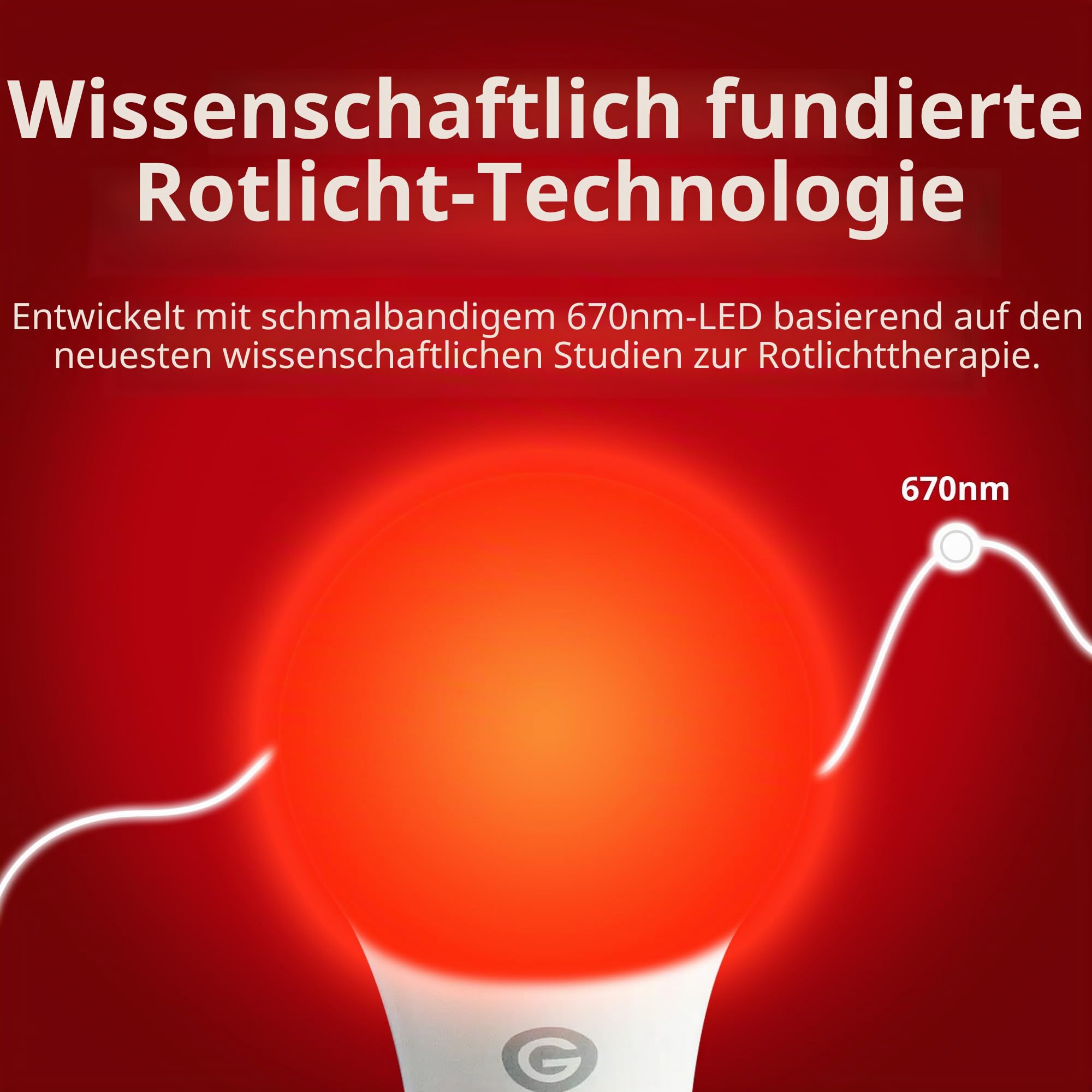 Revive 670 nm Rotlicht-Schlaftherapie von Gamma