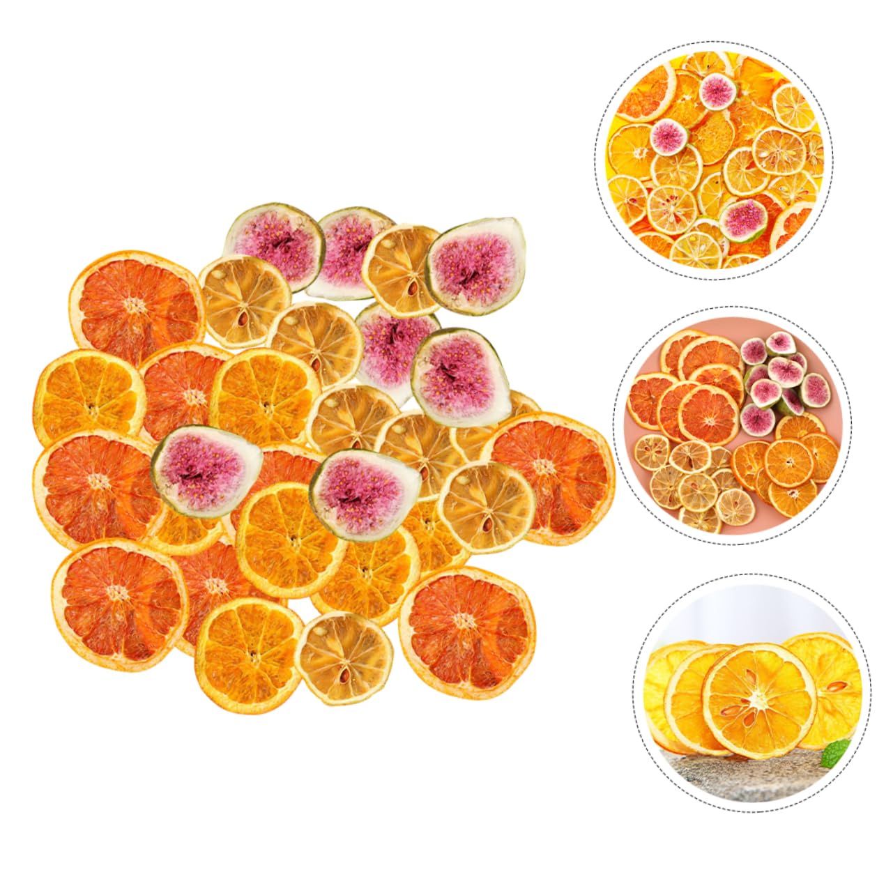 2stücke Deko Orange Und Zitrusfrüchte Getrocknete Fruchtscheiben Für Cake Decoration Vielseitig Einsetzbar Für Feste Wreaths Und Tischdekoration Weihnachtsdeko