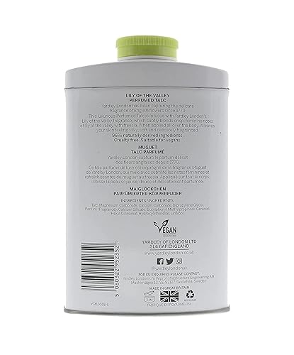 Miniatura 2 de Yardley London Lily of The Valley Talco Perfumed Powder 7oz 7.05 oz