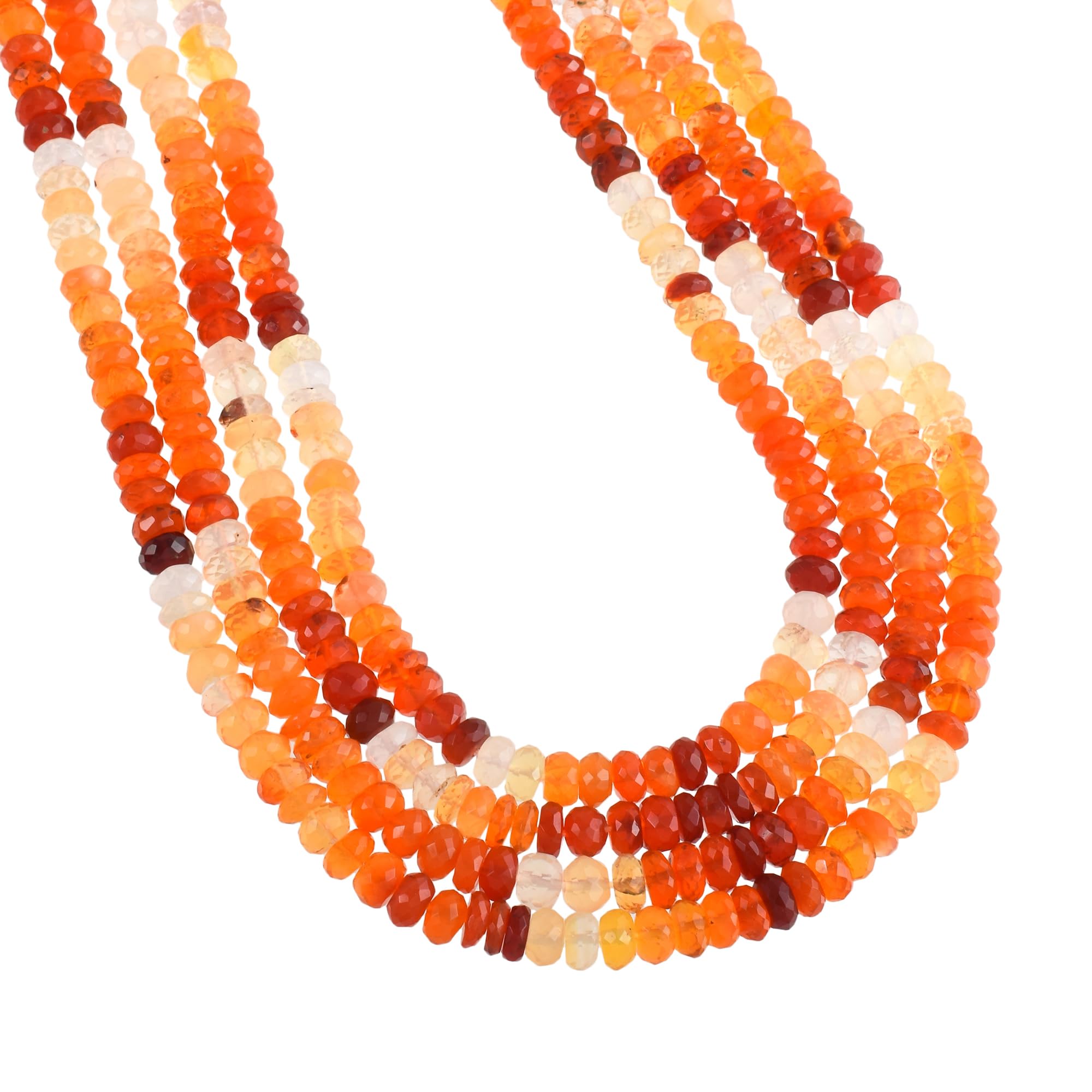 Perles d'opale éthiopienne naturelle à facettes pour la création de bijoux d'octobre