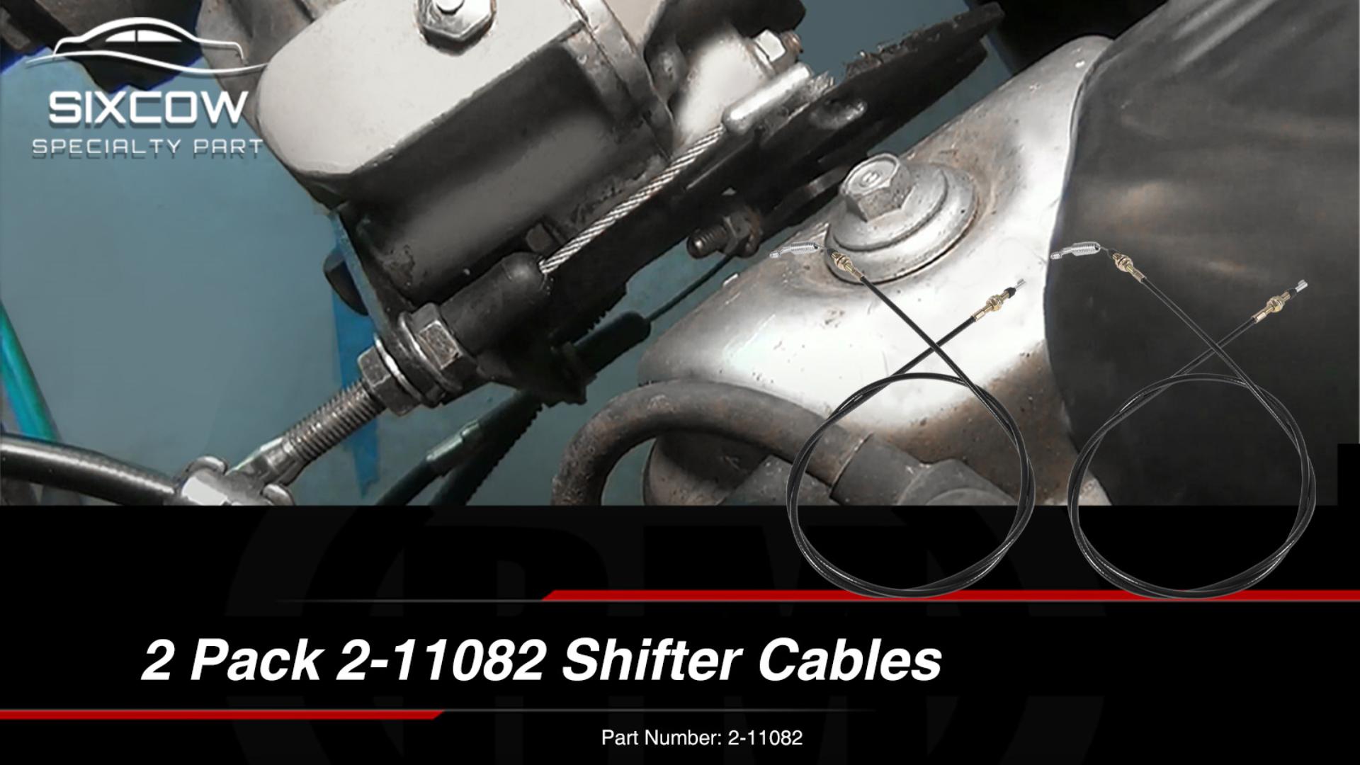 Amazon.com: 2Pcs 2-11082 Shifter Cable for Chuck Wagon CW-11 CW