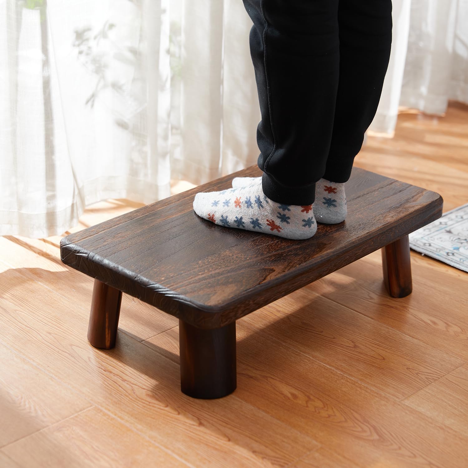 Amazon.com: GZQWDC Japanese Style Wood Convertible Low Table