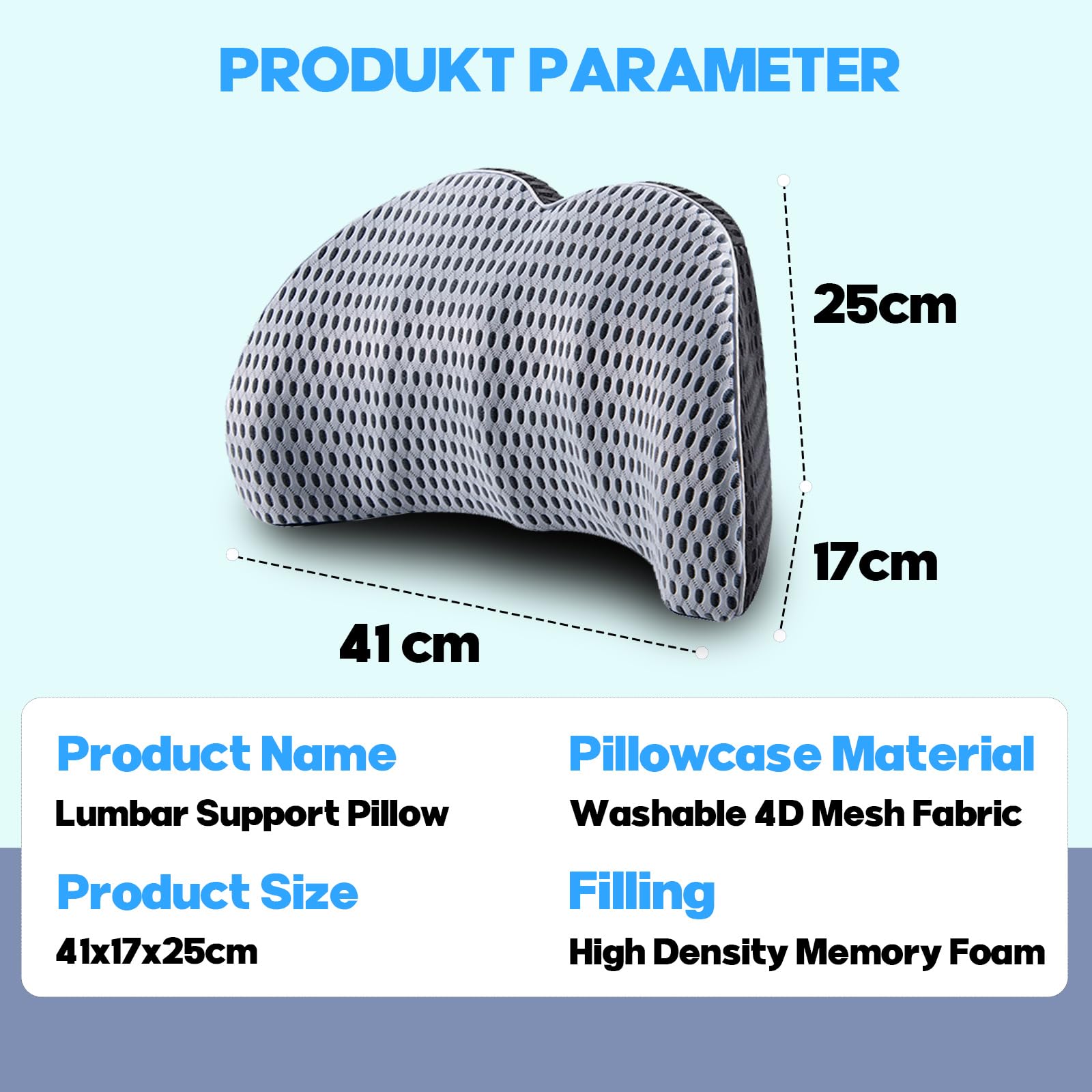 poduszka pod lędźwie, podparcie pleców do fotela samochodowego i biurowego, ergonomiczna pianka z pamięcią kształtu, podparcie okolic lędźwiowych dla optymalnego komfortu, korekcja postawy i