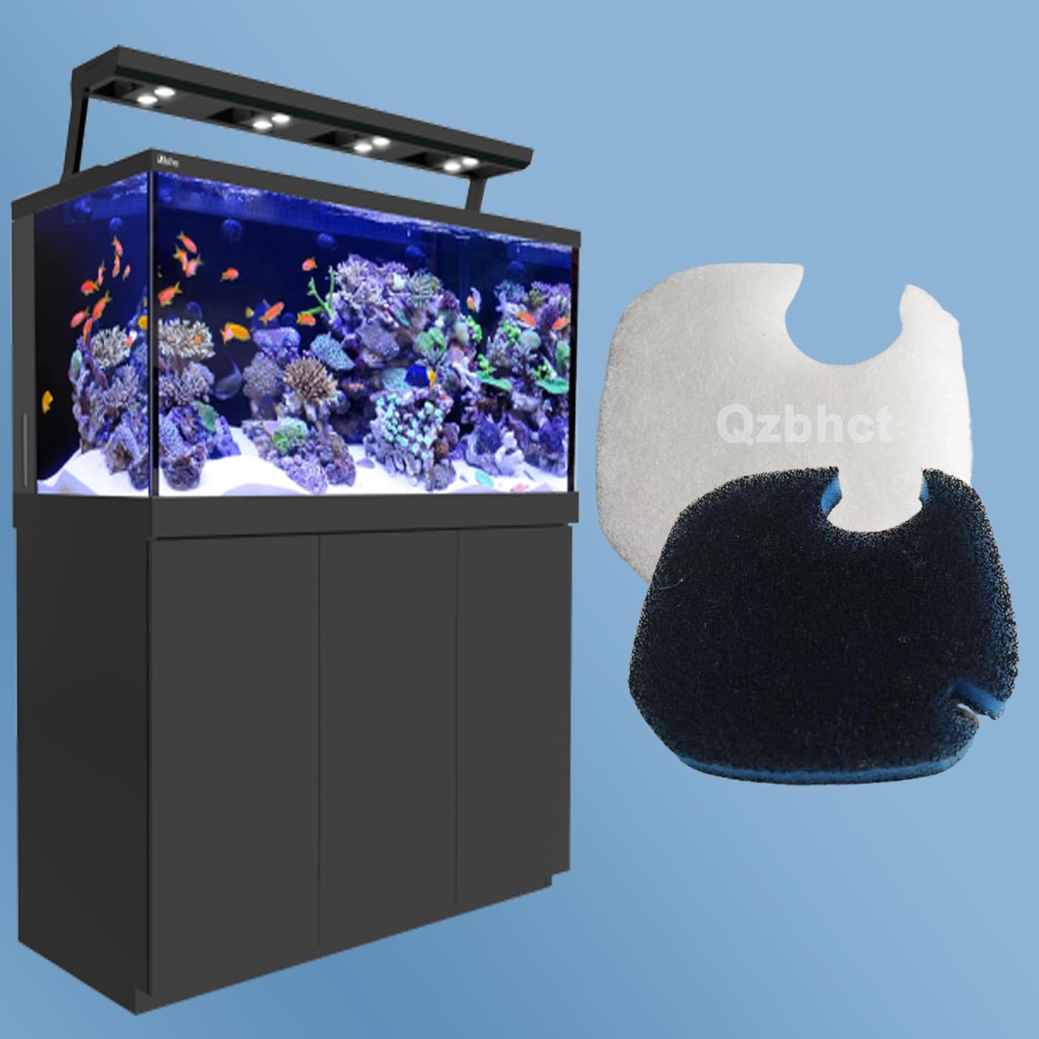 プロジェクトフィルターBS-M アクアシステム 水槽 Mサイズ アクアリウム用 ろ過 濾過 水質改善 金魚 熱帯魚 めだかスポンジ フィルター |  用品,フィルター | 金魚の通販は「金魚王子 オンラインストア」金魚専門店 販売 6個 活性炭粗フィルターパッドとファインフィルターパッド AM OSIJOY Coospider-repta水槽キャニスターフィルタ