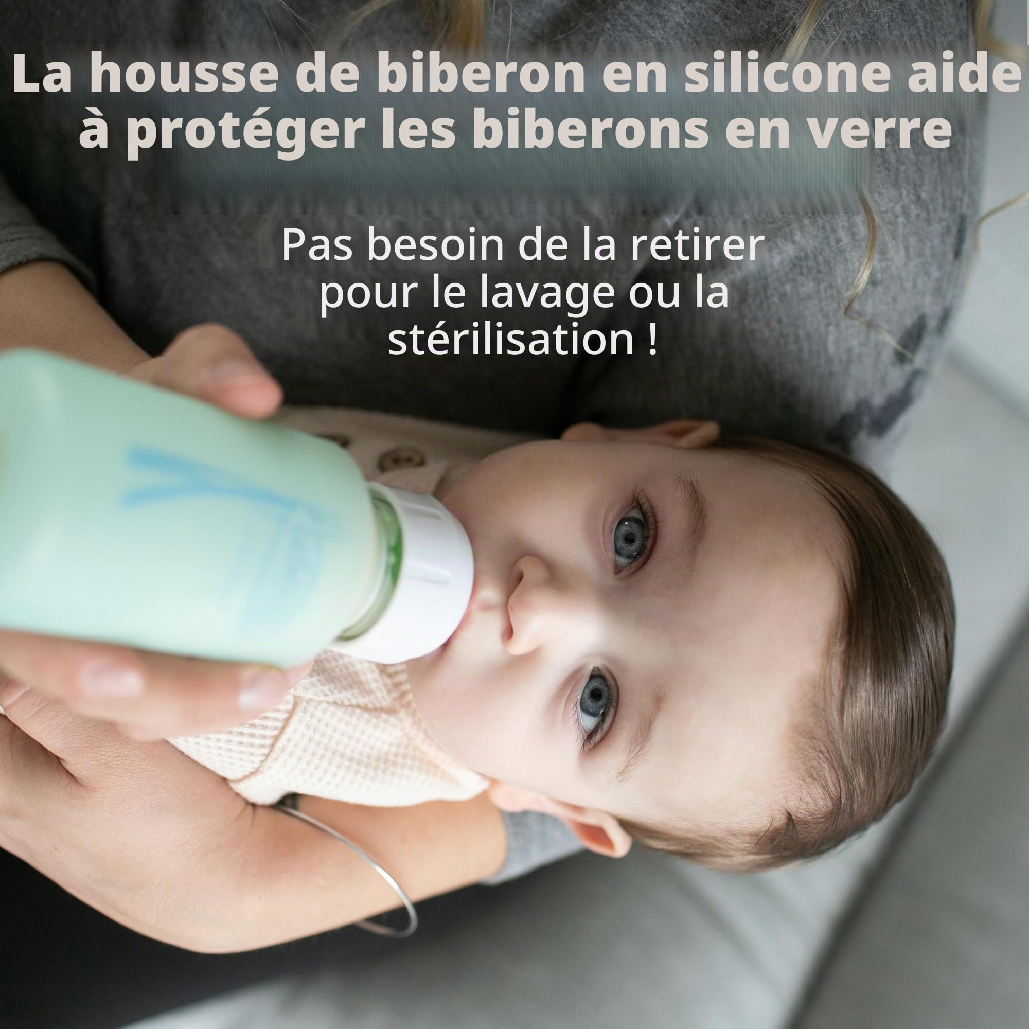 Dr. Brown's Anti-Colic Options+ Narrow Glass Baby Bottle with Level 1 Slow Flow Nipple, BPA-Free, 4 oz/120mL, 4-Pack