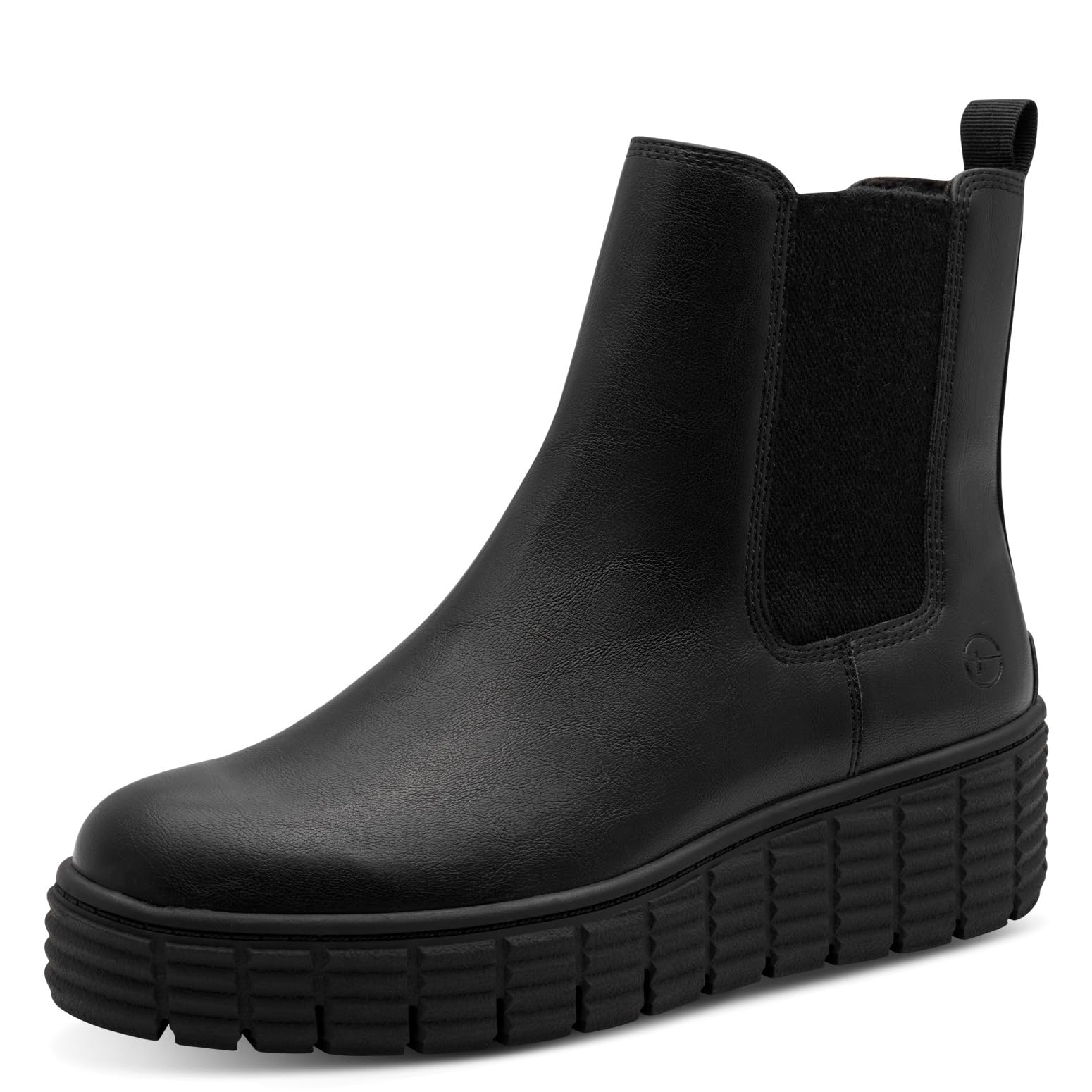 Tamaris Women's Chelsea Boots, Women's Ankle Boots, Black Matt, 8 UK