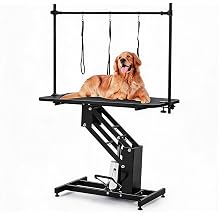 Professional Hydraulic Dog Grooming Table   Adjustable Z-Lift