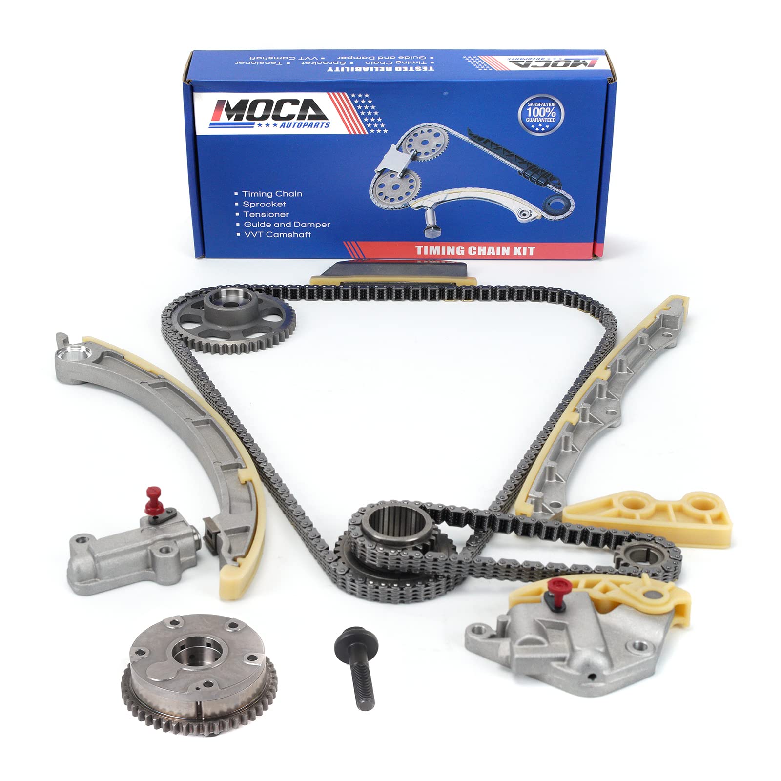 Amazon.com: MOCA Timing Chain Kit & Variable Valve Timing Sprocket