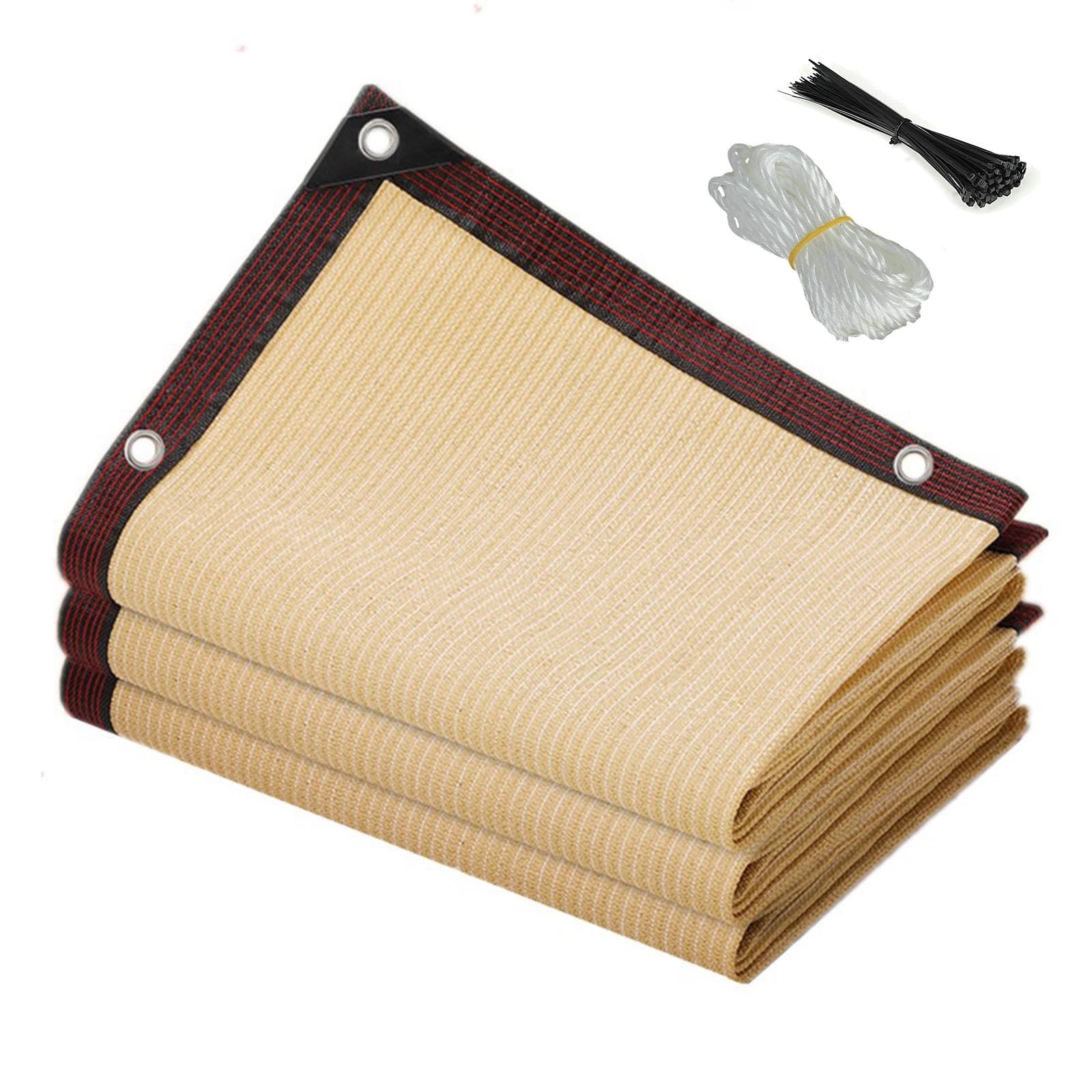 Filet d'ombrage serre de jardin 8x16m grande taille anti-UV pour pergola et potager