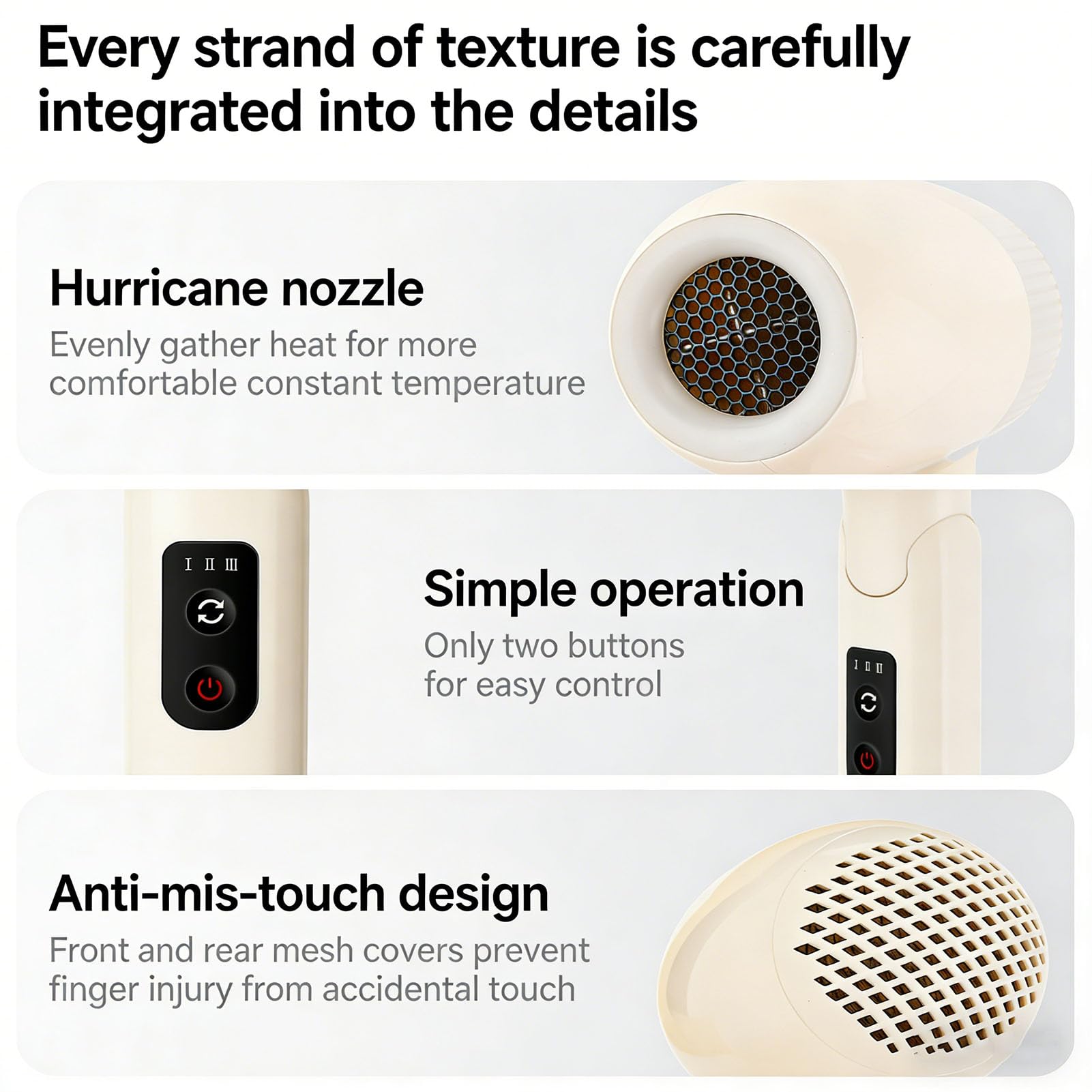 Generic Secador de Pelo Inalámbrico, Secador Portátil con Modos de Viento Frío y Caliente, Batería de Litio de 5000 MAh, Diseño Liviano para Viajes, Negocios, Uso Doméstico