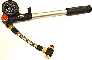 Federungs-Luftpumpe Für Mountainbikes - 300 PSI Hochdruck Mit Manometer
