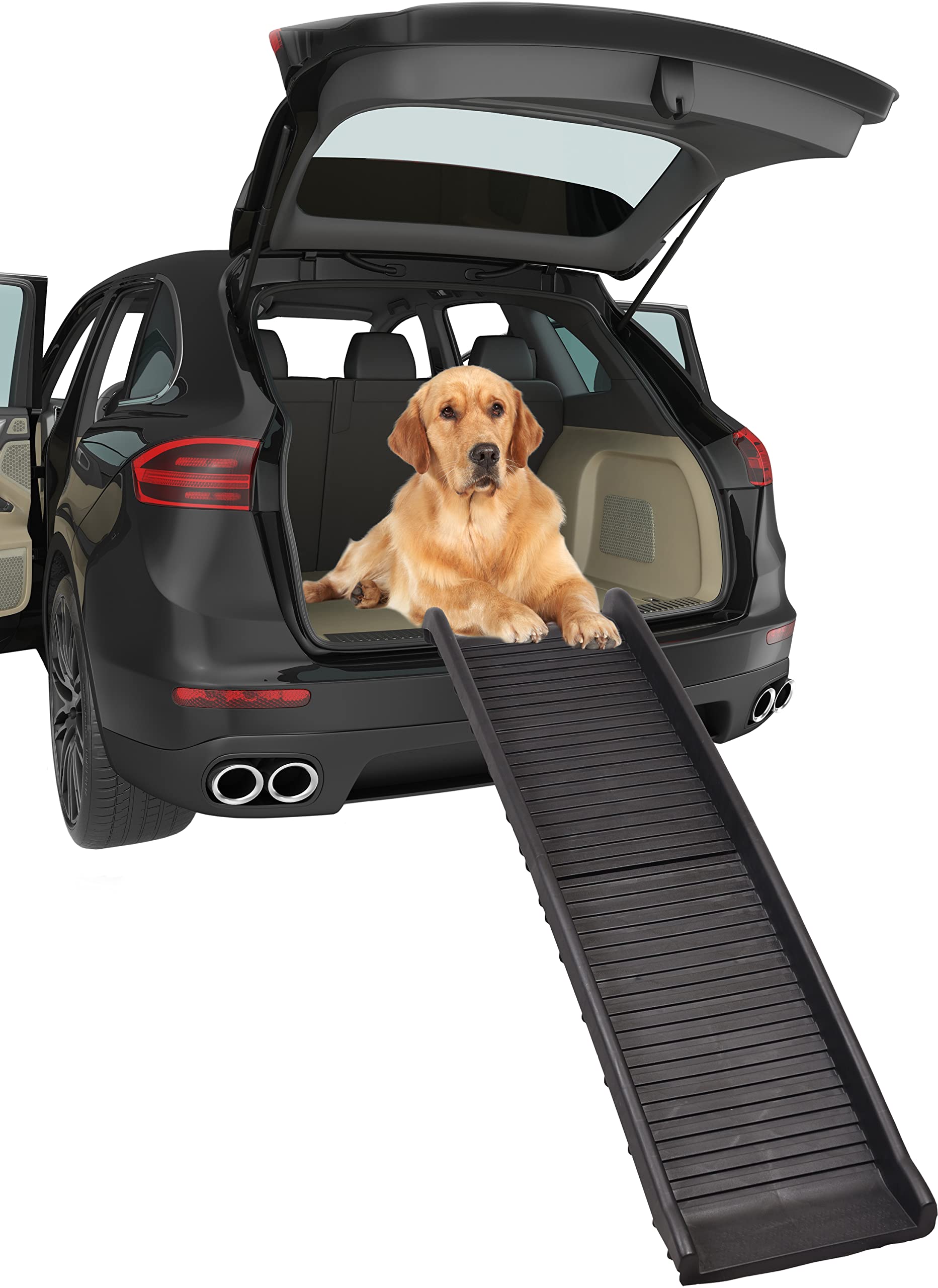 Rampe de Chien Escalier pour Chien - Voiture Automobile - 156 x 40 x 15 cm - Pliable et antidérapant - qualité superieur