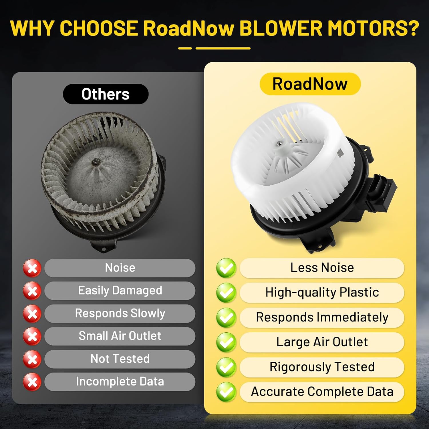 700230 HVAC Blower Motor Fit for Pontiac Vibe 2009-2010, for Scion tC 2011-2016 & xB 2008-2015, for Toyota Corolla 2009-2019 & Matrix 2009-2014 & RAV4 2006-2018 Replacement Part 87103-02200