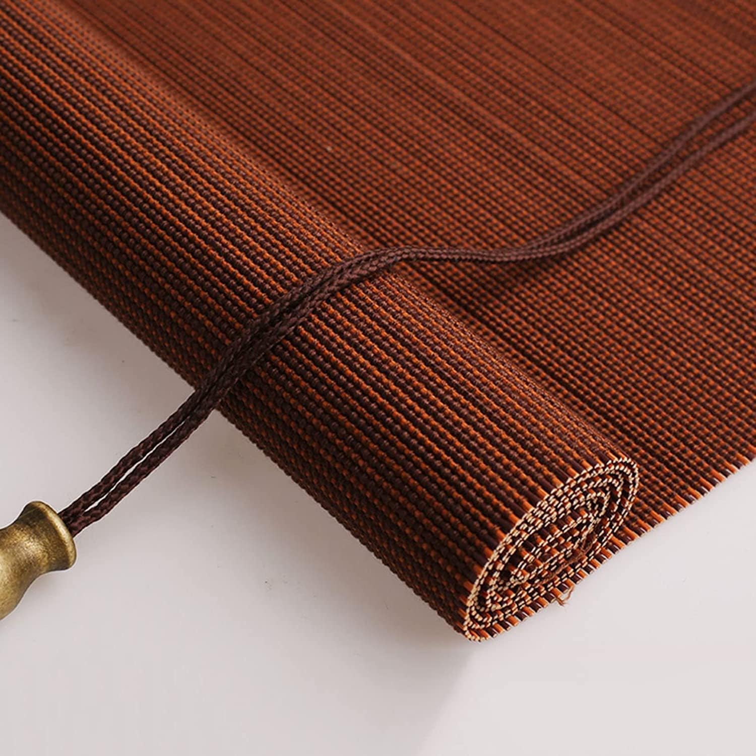 【引取り限定】カバー付き竹ロールスクリーン 引取り限定】カバー付き竹ロールスクリーン 幅121〜150cm×高さ51