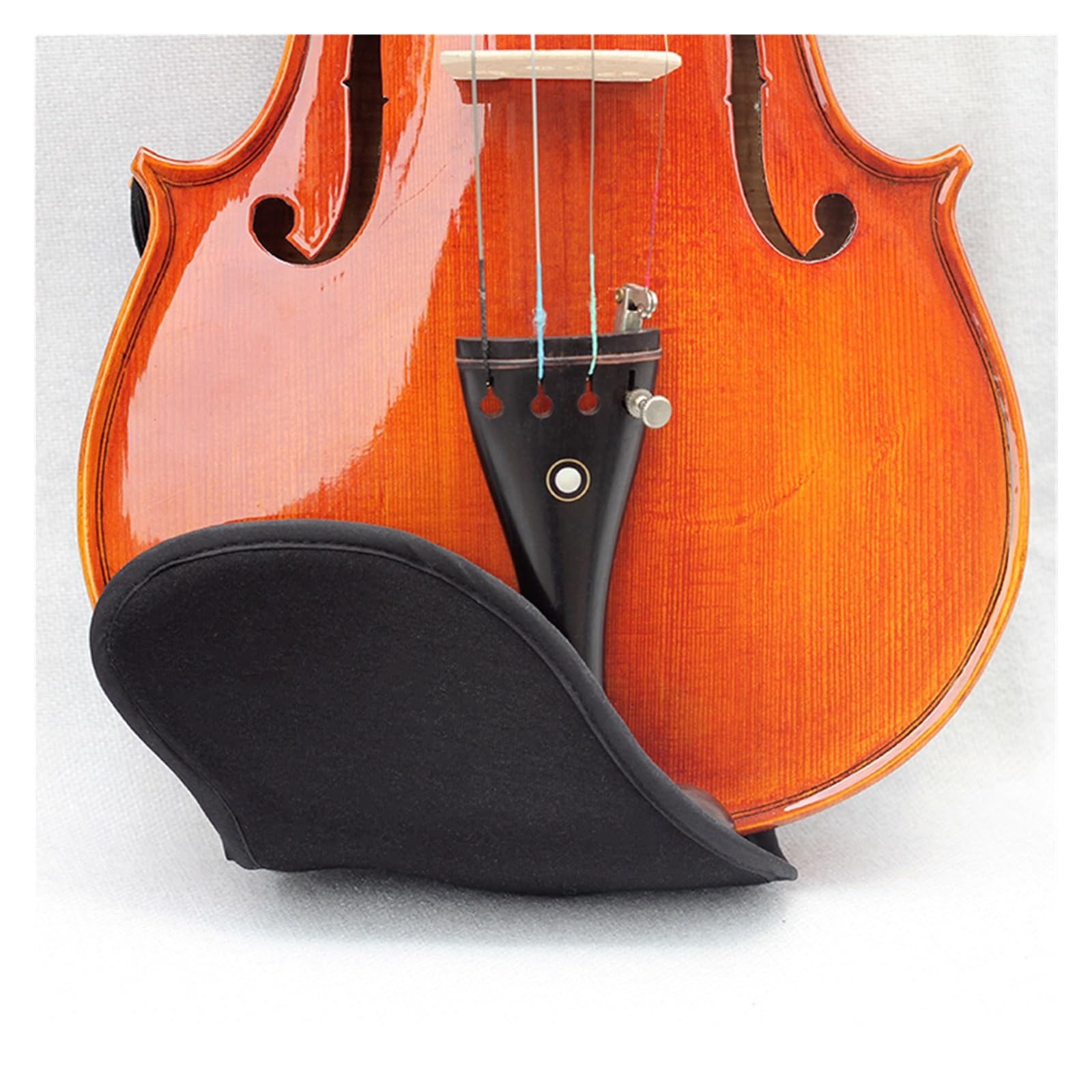 Accesorios para violín Almohadilla para mentonera para violín, accesorios para hombreras para violín, almohadilla para mentonera, almohadilla para mentonera, almohadilla para hombro 1/2/4/8, juego de