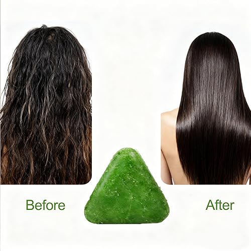 Miniatura 6 de Champú de jabón verde, champú herbario para el cuidado del cabello para mujeres y hombres