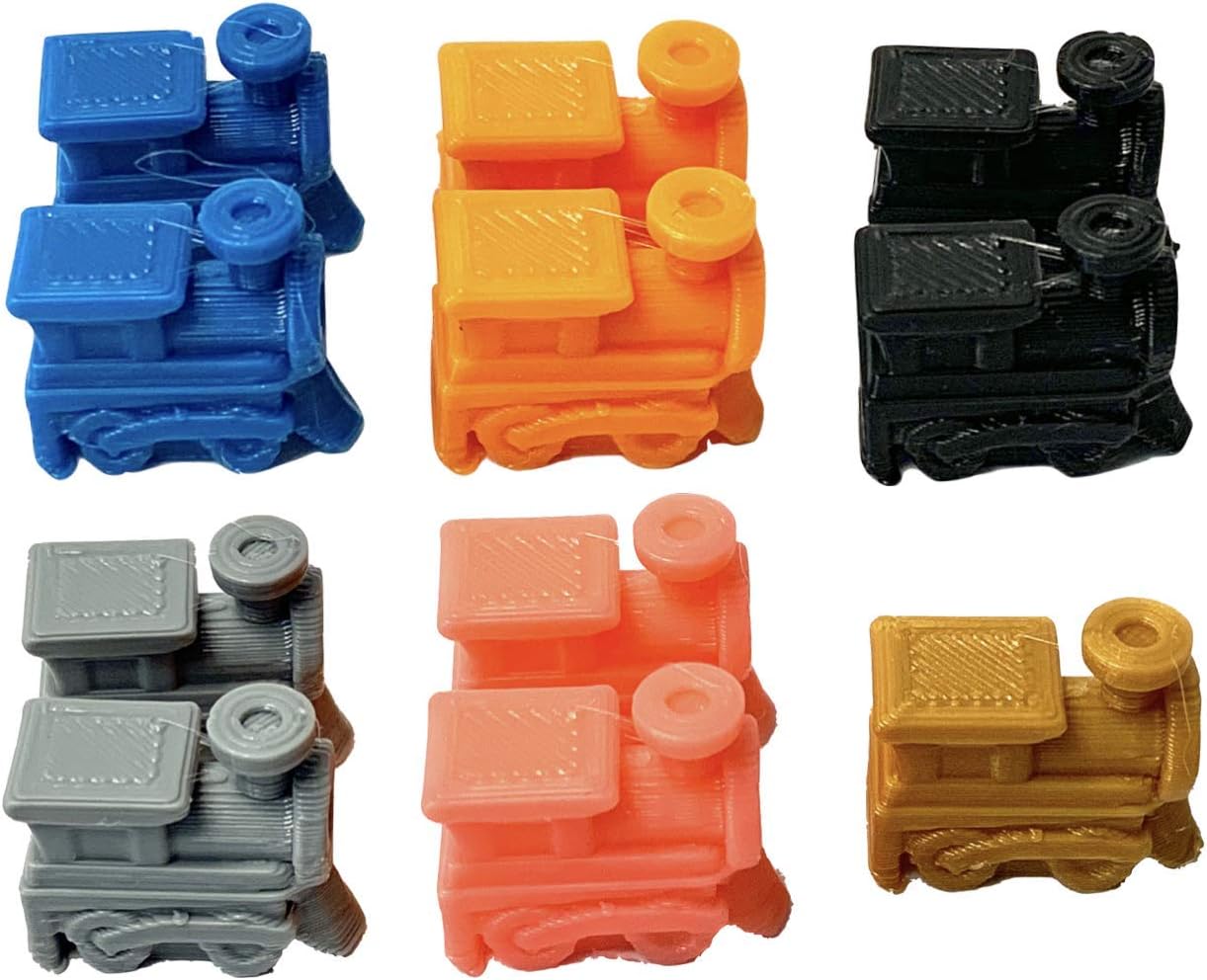 Volareo Mexican Train Replacement Train Game Pieces Set