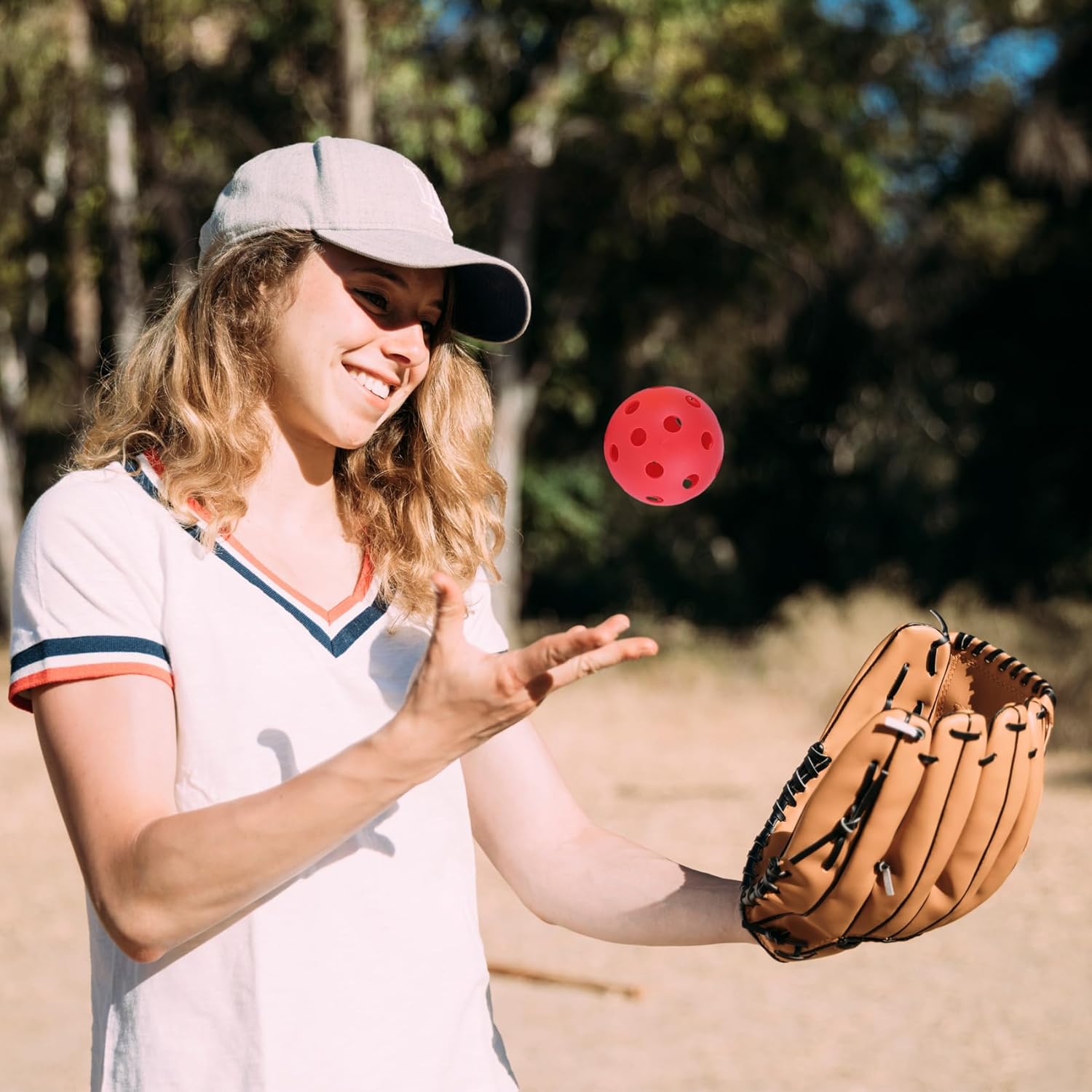 Aivalas Backyard Golf Games Ball Baseball Training Ball Golf Bucket Game Practice Game Replacement Balls for Indoor Outdoor Backyard Lawn