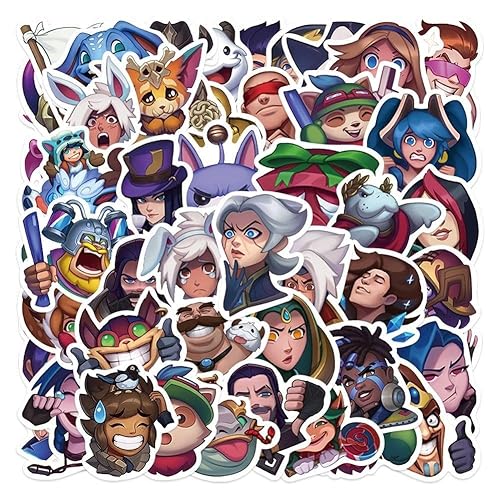 リーグオブレジェンド ステッカー ノートステッカー 100枚 セット おもしろ 限定 チャンピオン ケイトリン ジンクス ヤスオ パソコン ちびキャラ かっこいい ノート 子供 学生 ギフト スマホ スーツケース オシャレ プレゼント