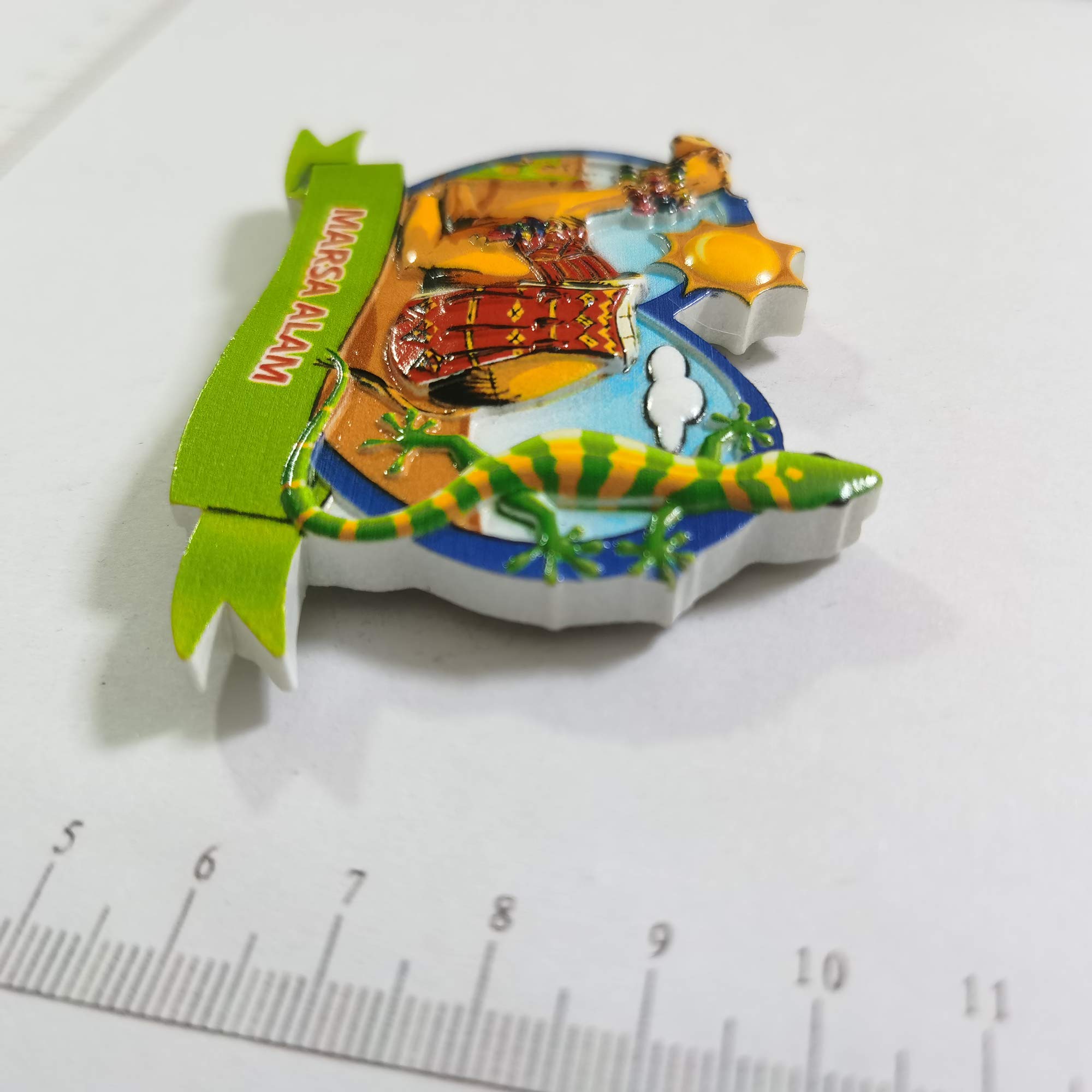 Decorazione Magnetica Hurghada MUYU Magnet Calamita Da Frigorifero 3D Hurghada Egitto, Souvenir Souvenir 3D Hurghada Egitto