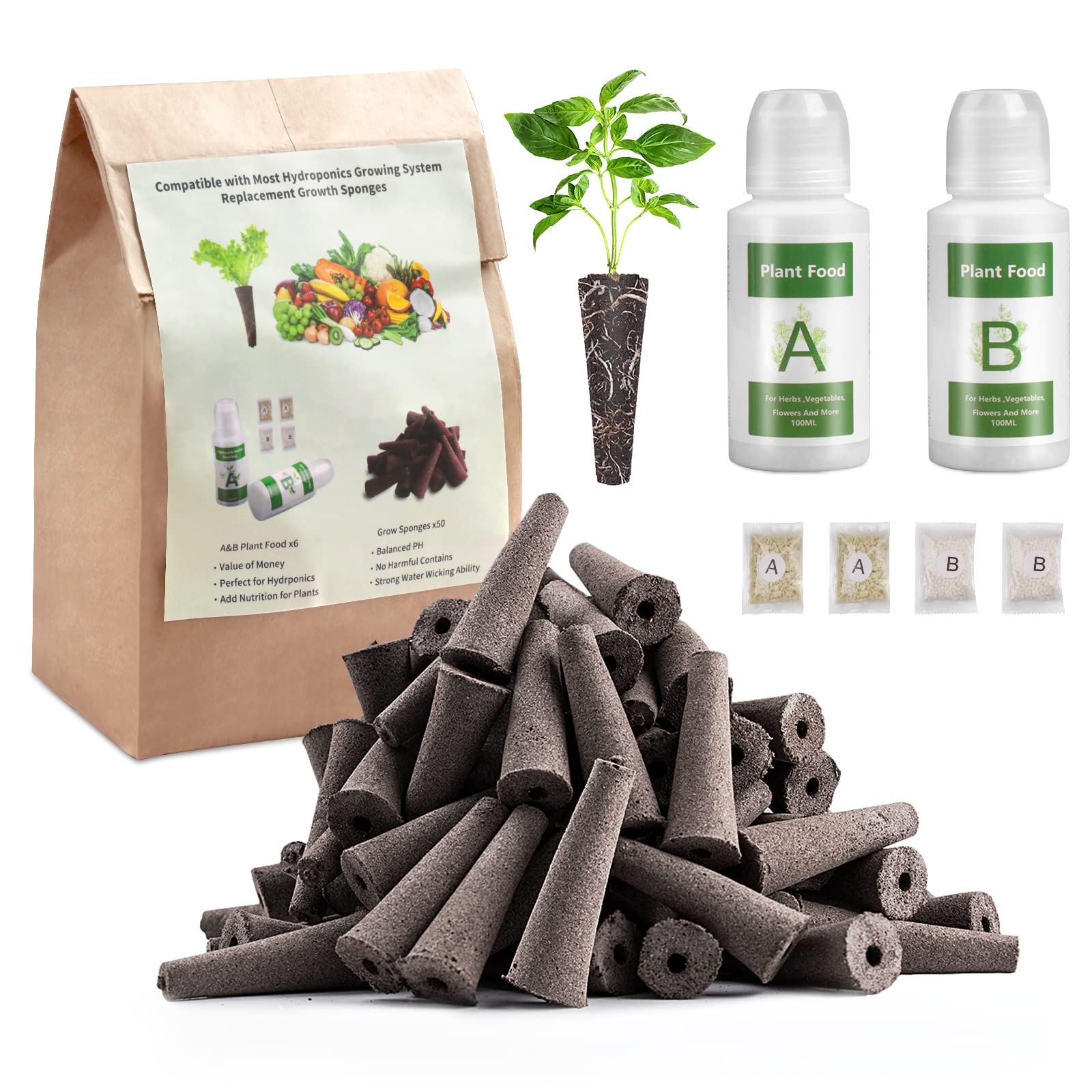 Buy Seed Pods Kit for Aerogarden, Hydroponic Garden 50 Pack Grow