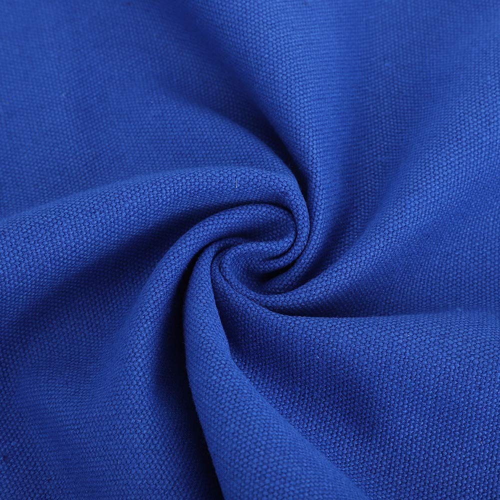 Zerodis Copertura Sedia Regista, Telo Sostitutivo in Tela Durevole con Accessori Completi Blu Materiale Resistente Adatto per Matrimoni Feste Case Ristoranti Alberghi