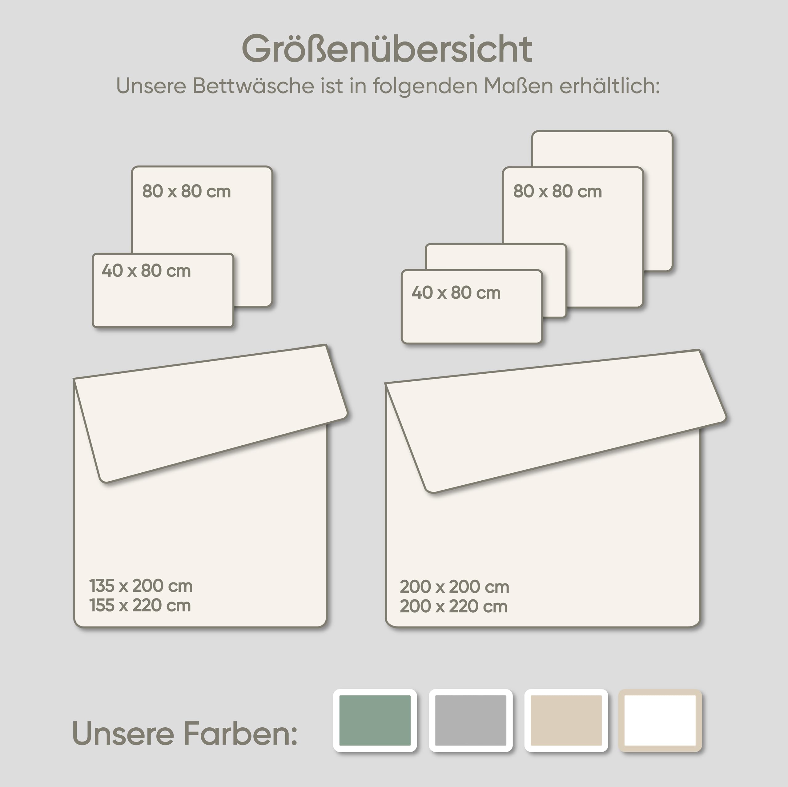 jilda-tex Luksusowa pościel premium z eukaliptusa, 100% Lyocell Tencel™ Piping, certyfikat wyjątkowo ekologiczna (beżowa, 2-częściowa. 135 x 200 cm/80 x 80 cm)