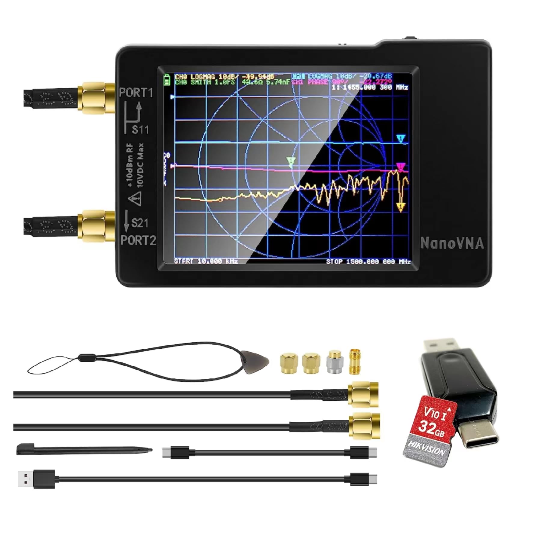 AURSINC NanoVNA Network Analyzer SMA Calibration Kit For, 55 OFF